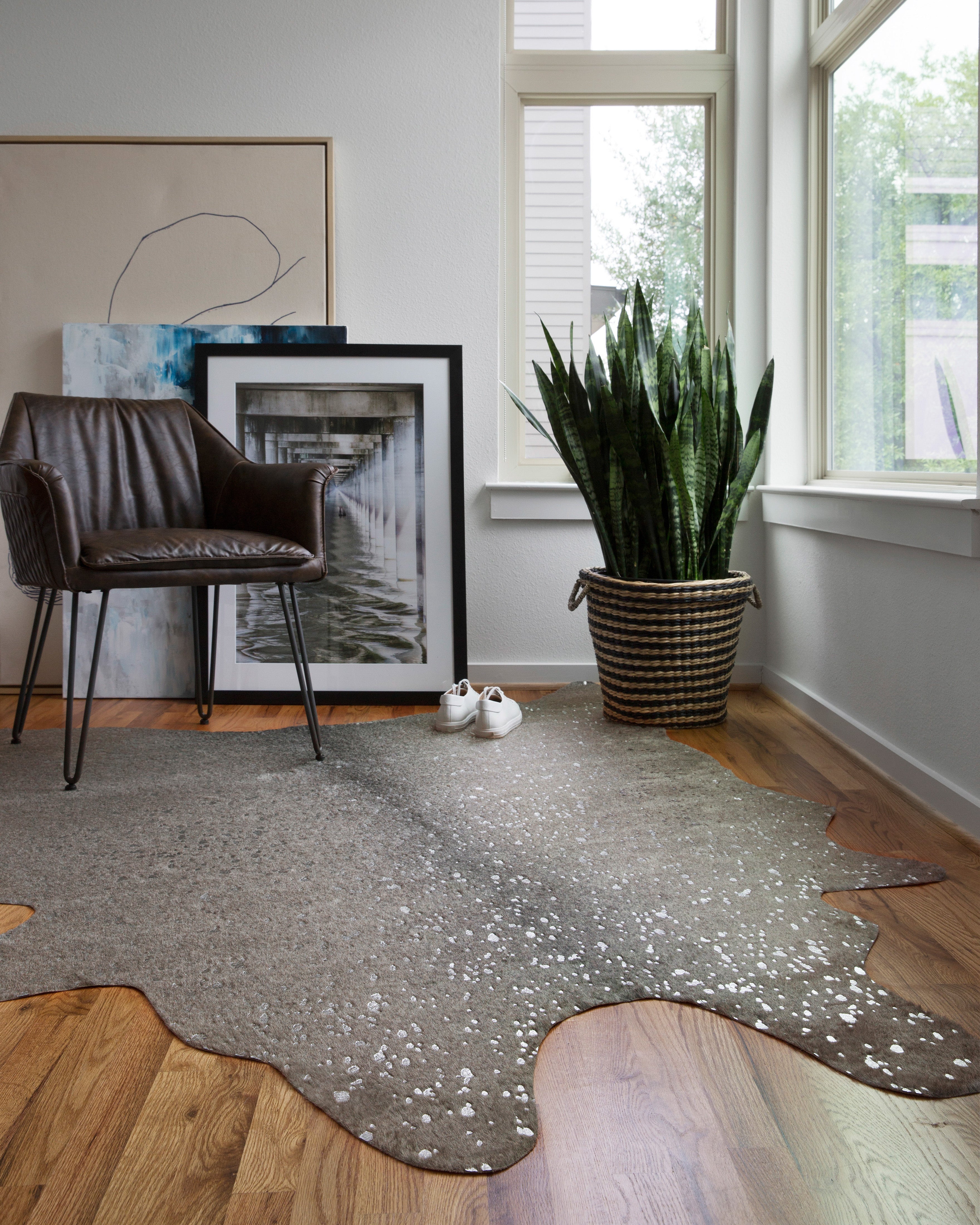 Loloi Bryce BZ-03 Graphite / Silver Area Rug
