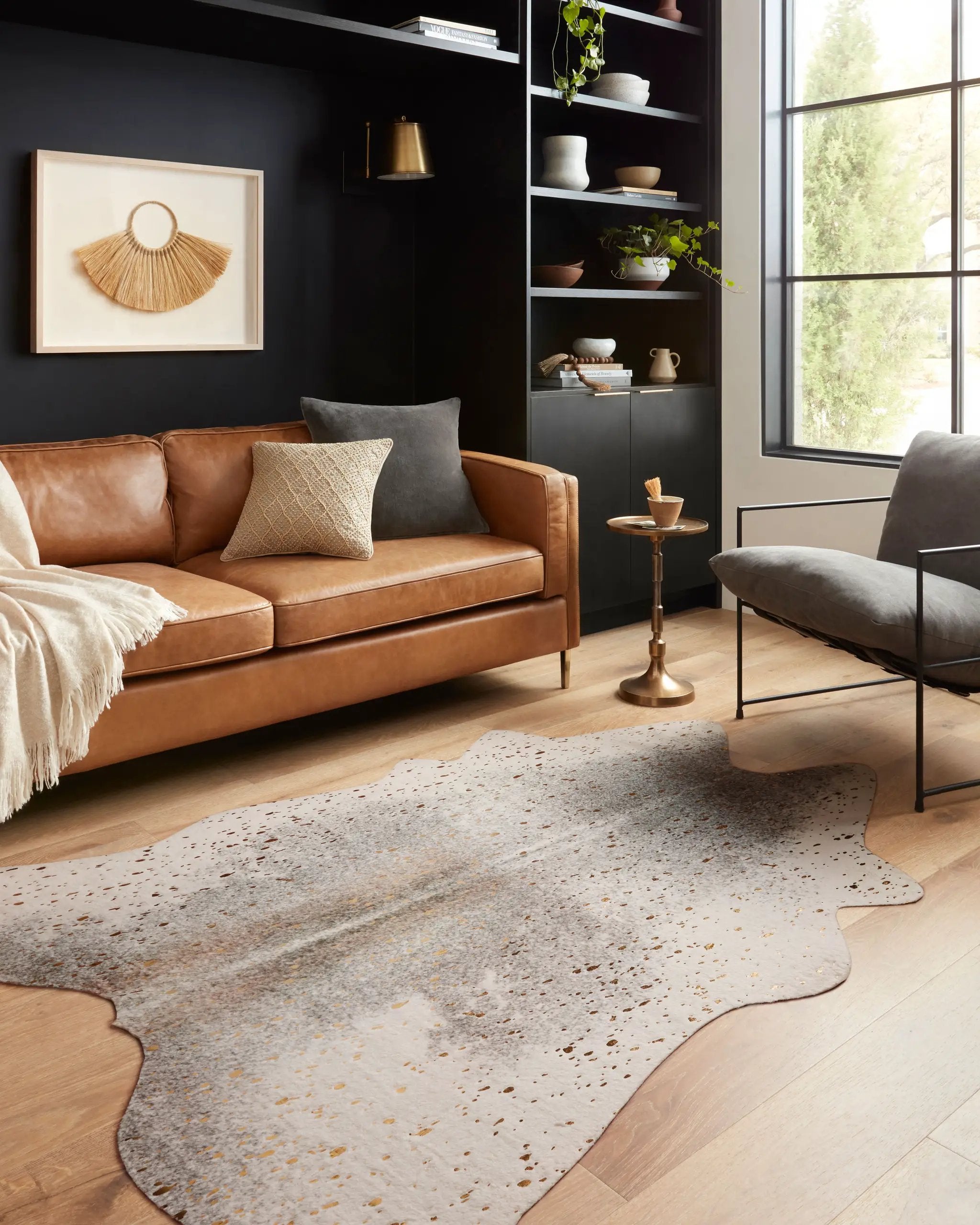 Bryce BZ-07 Pewter / Gold Area Rug by Loloi