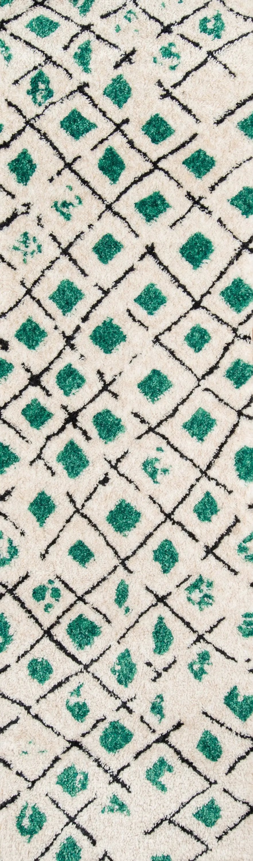 Bungalow BUN-2 (Tallulah) Green Area Rug by Novogratz by Momeni