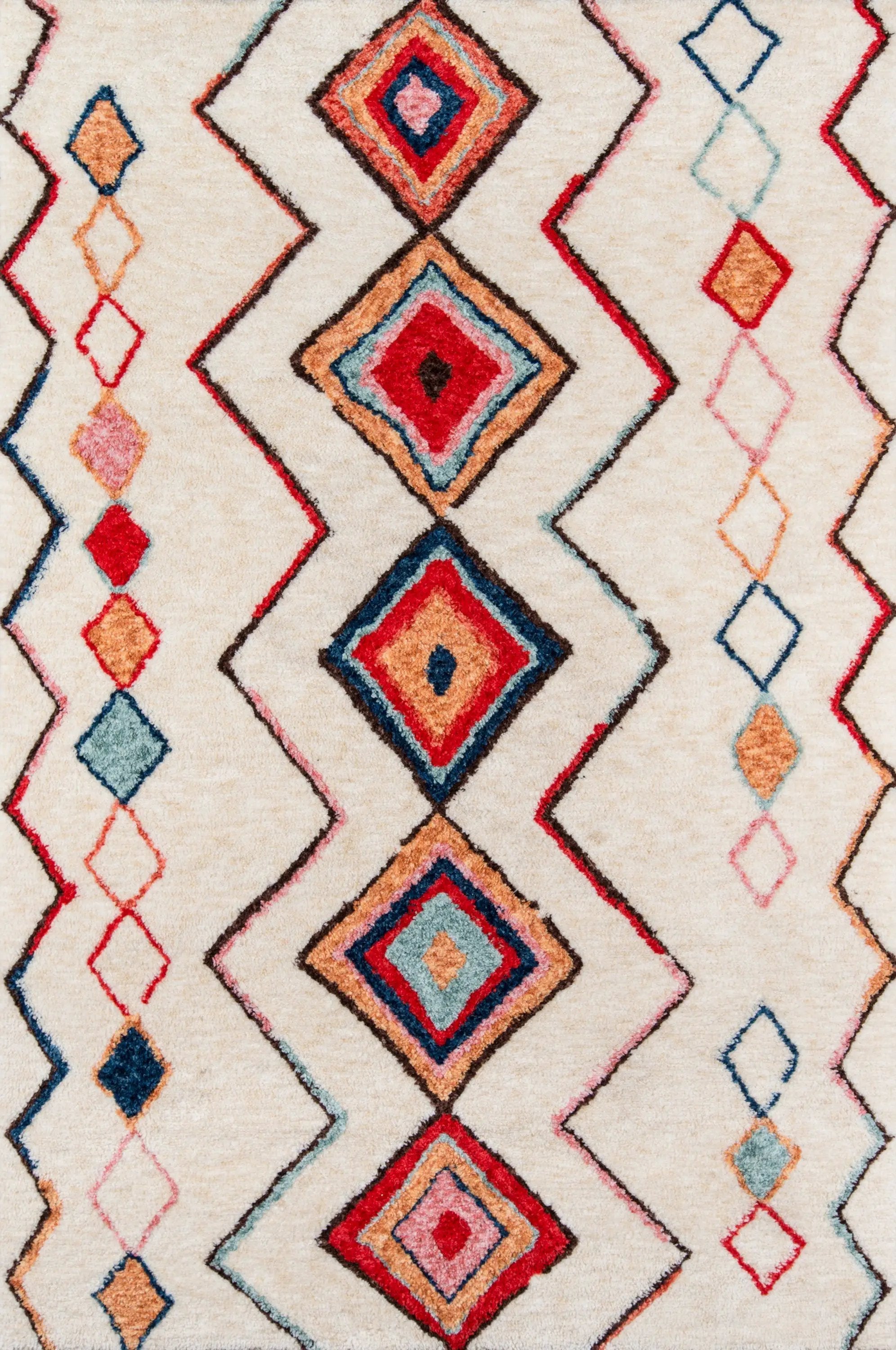 Bungalow BUN-6 (Olivia) Multicolor Area Rug by Novogratz by Momeni