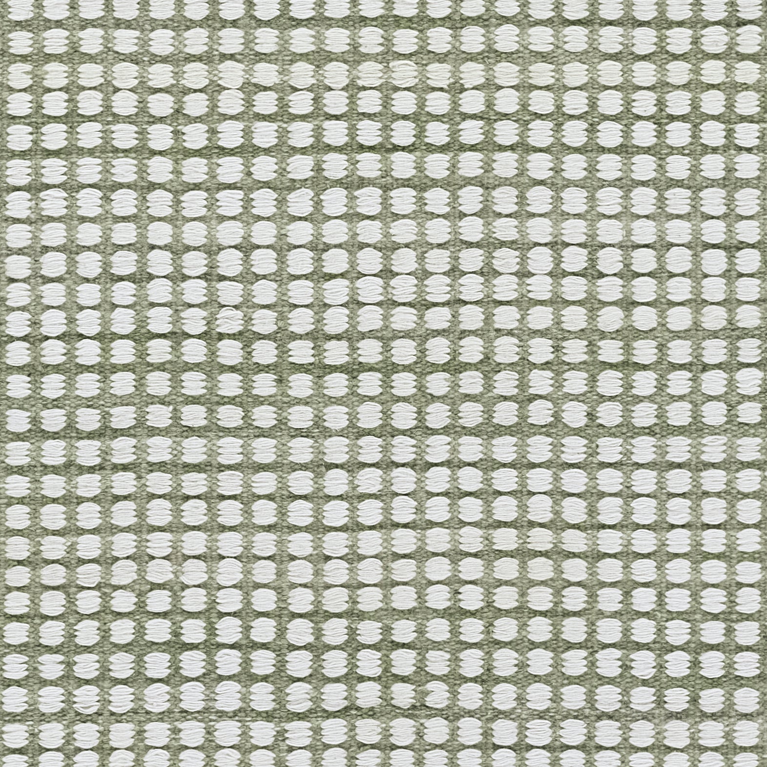 Caicos CAI-1 Green Area Rug, eco-friendly handwoven PET with geometric patterns