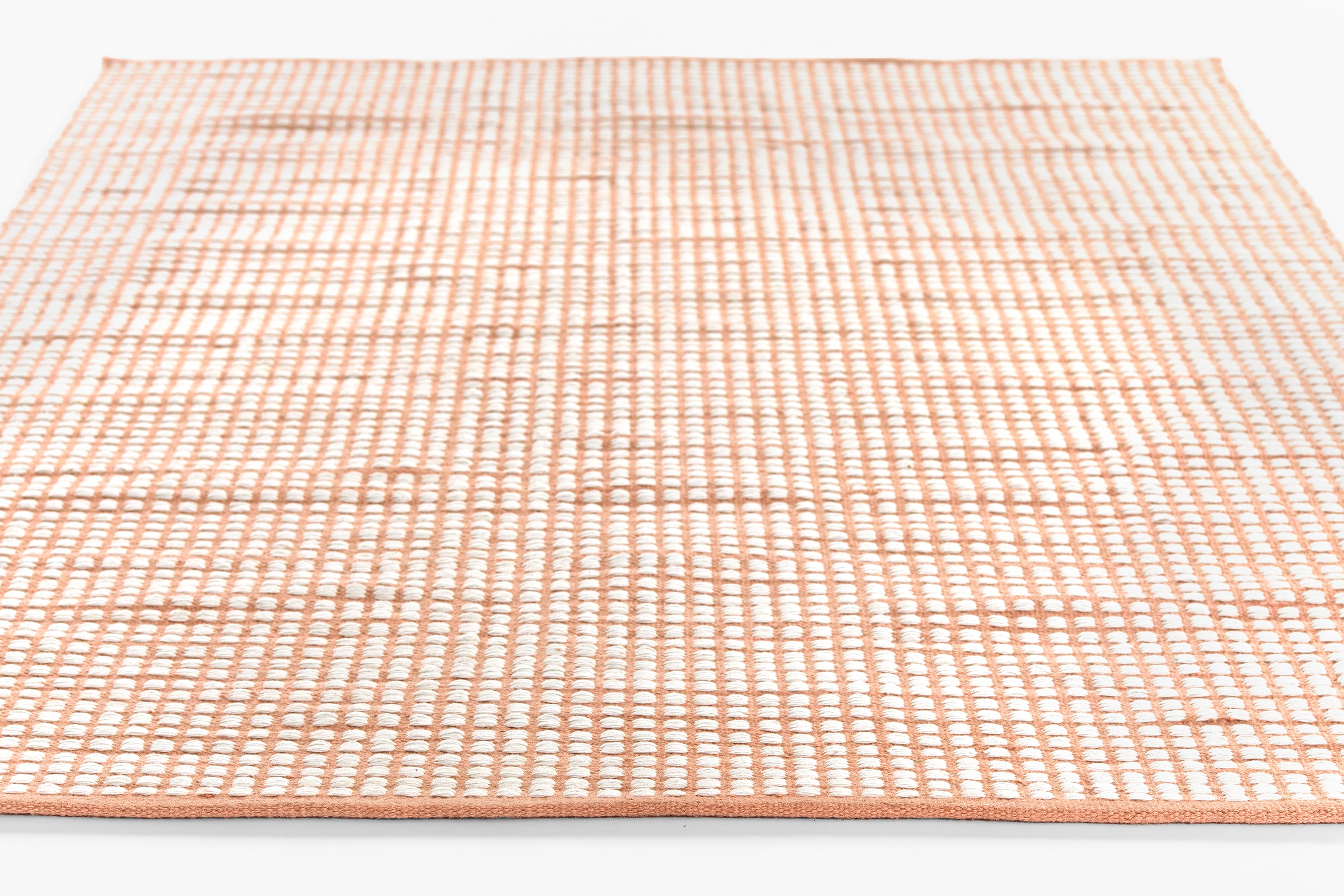 Caicos CAI-1 Pink Area Rug, sustainable flatwoven PET for indoor and outdoor use
