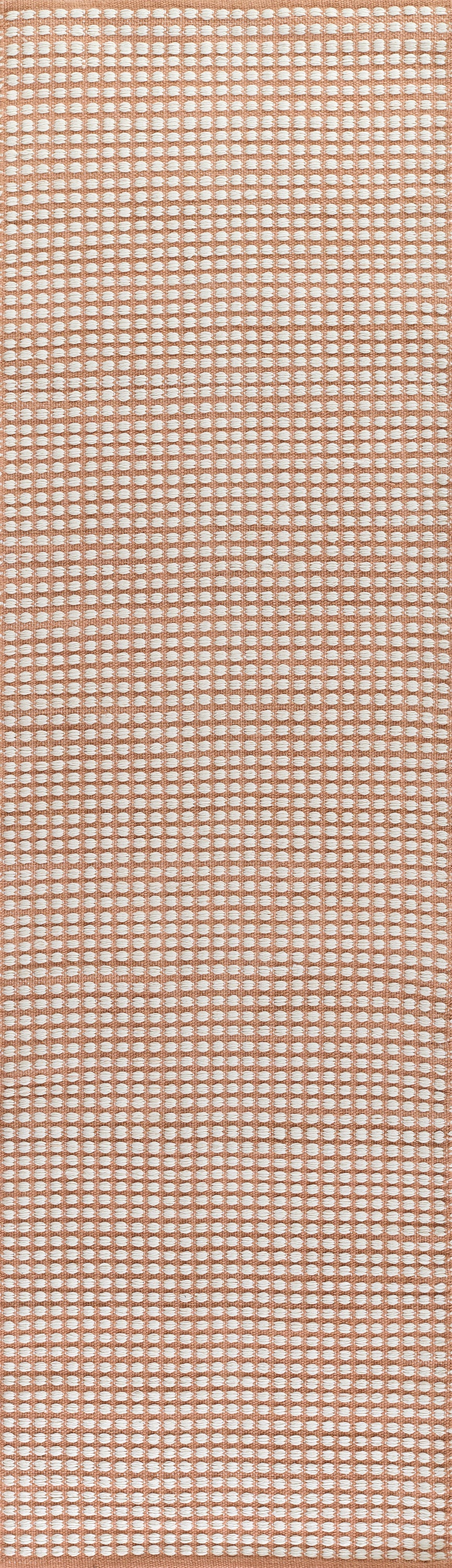 Caicos CAI-1 Pink Area Rug, sustainable flatwoven PET for indoor and outdoor use