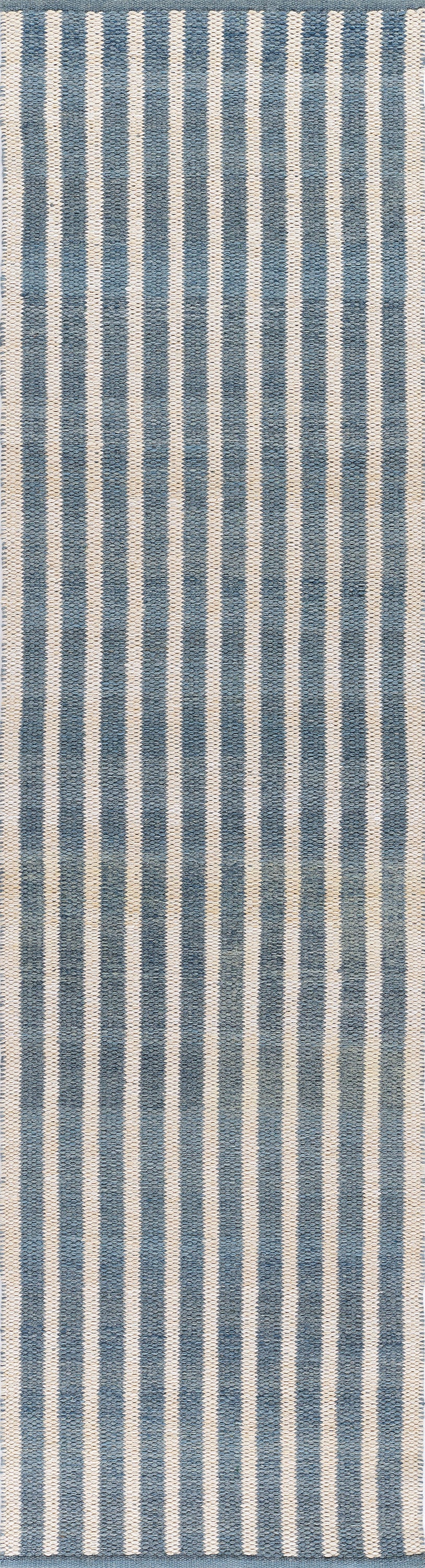 Caicos CAI-4 Blue Area Rug, eco-friendly PET fibers with modern geometric patterns