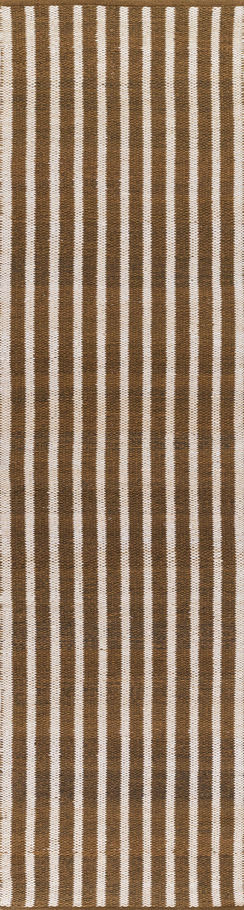 Caicos CAI-4 Brown Area Rug, sustainable handwoven PET with earthy geometric design