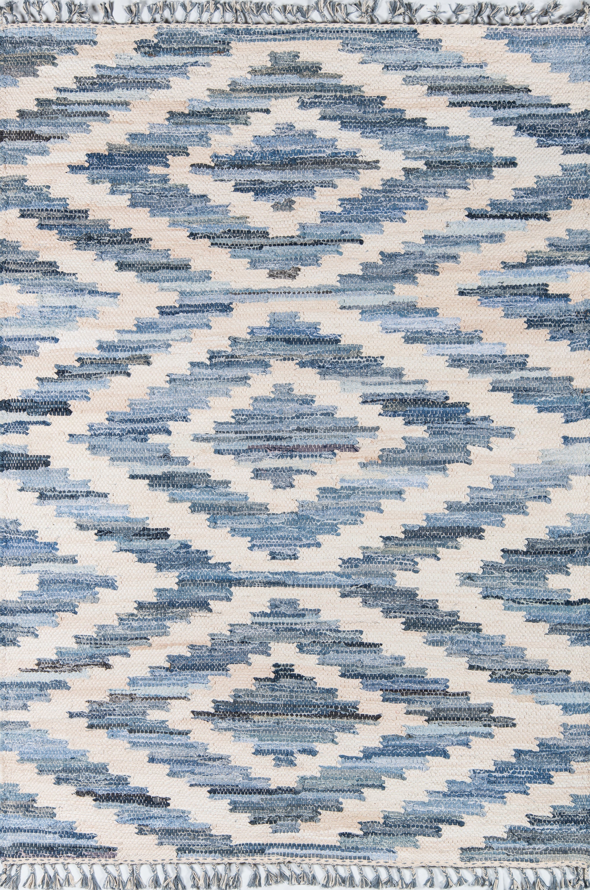 Novogratz California CAL-2 Blue Hand Woven Area Rug by Momeni