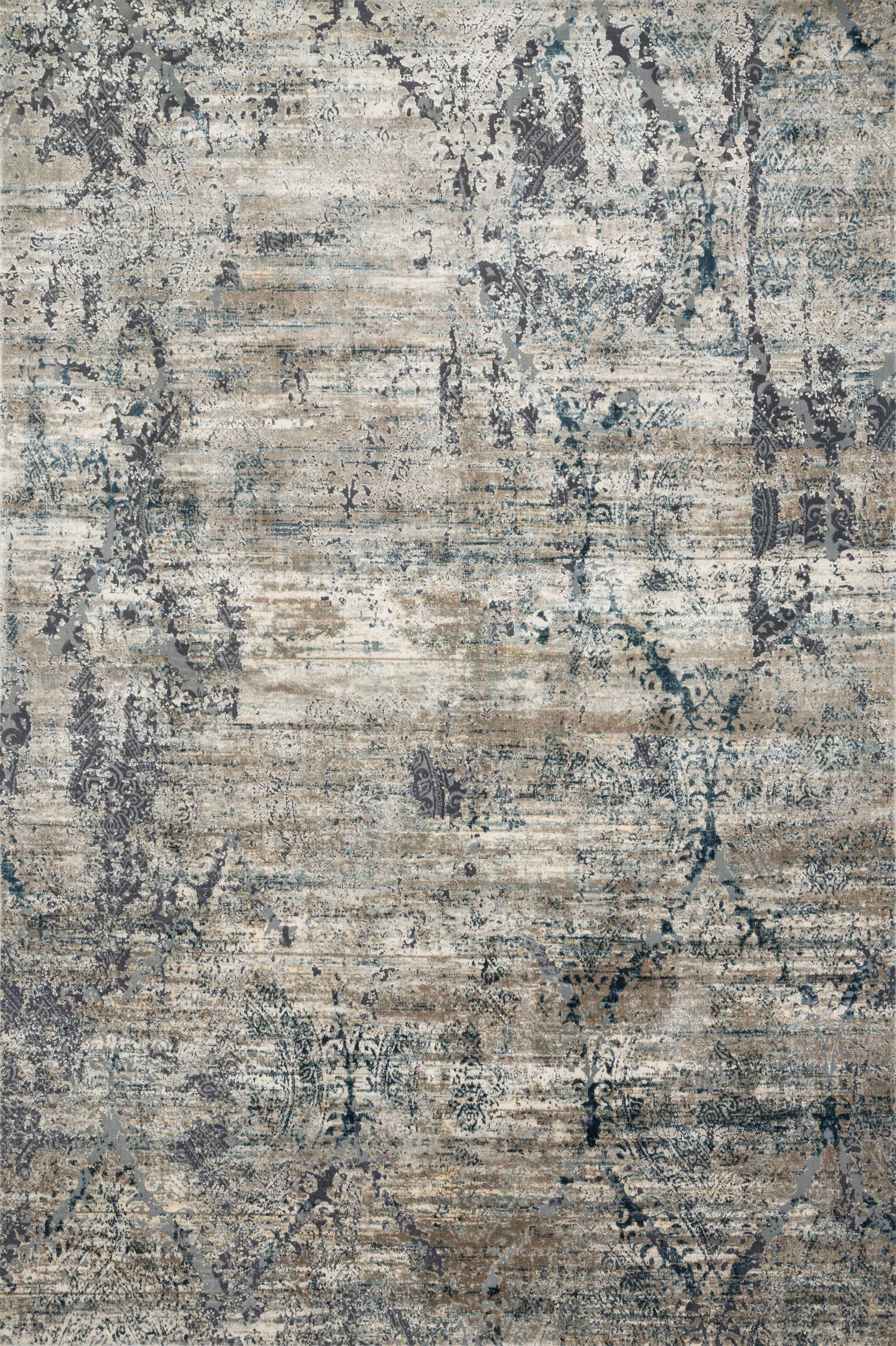 Loloi Cascade CAS-01 Taupe / Blue Area Rug