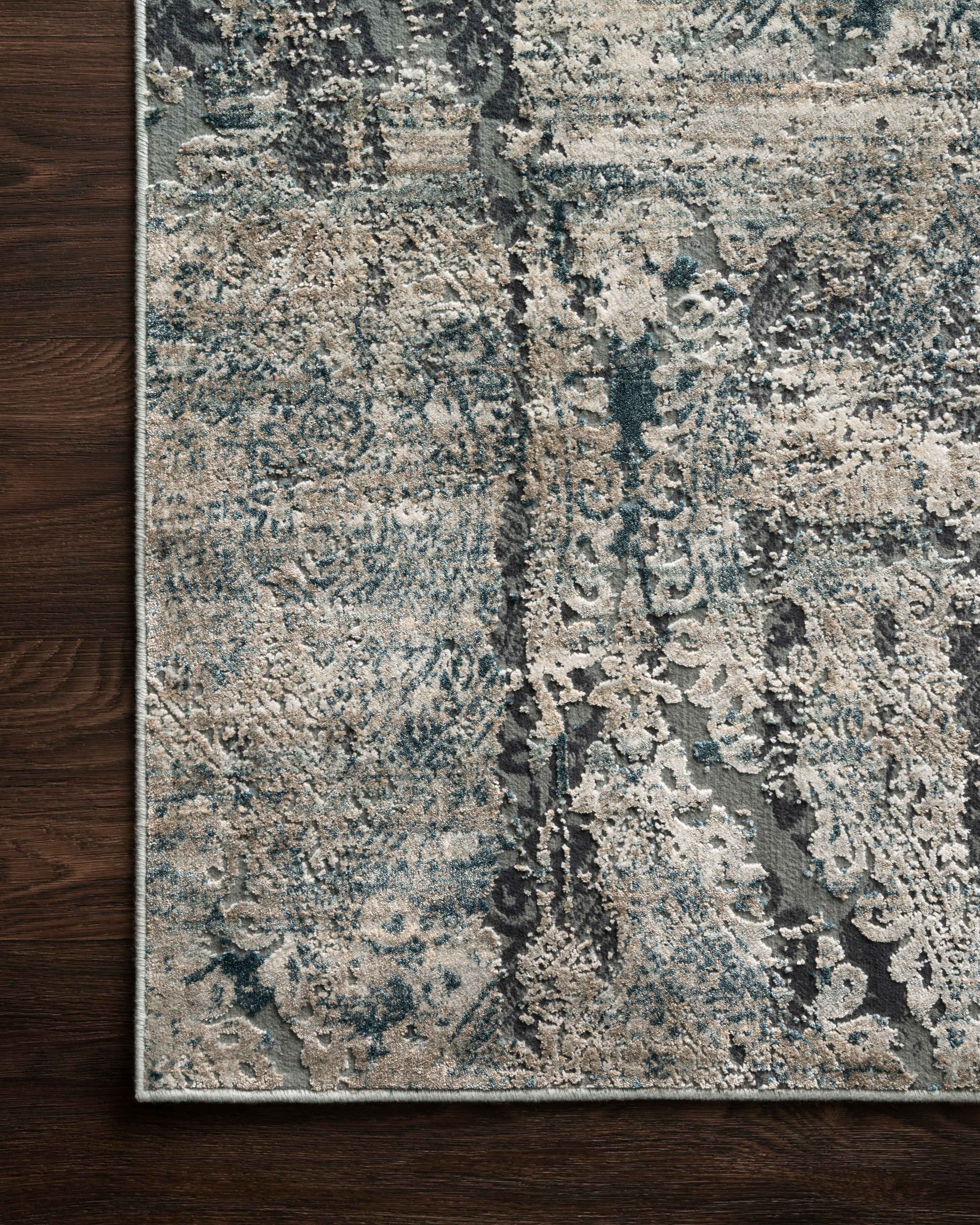 Loloi Cascade CAS-01 Taupe / Blue Area Rug