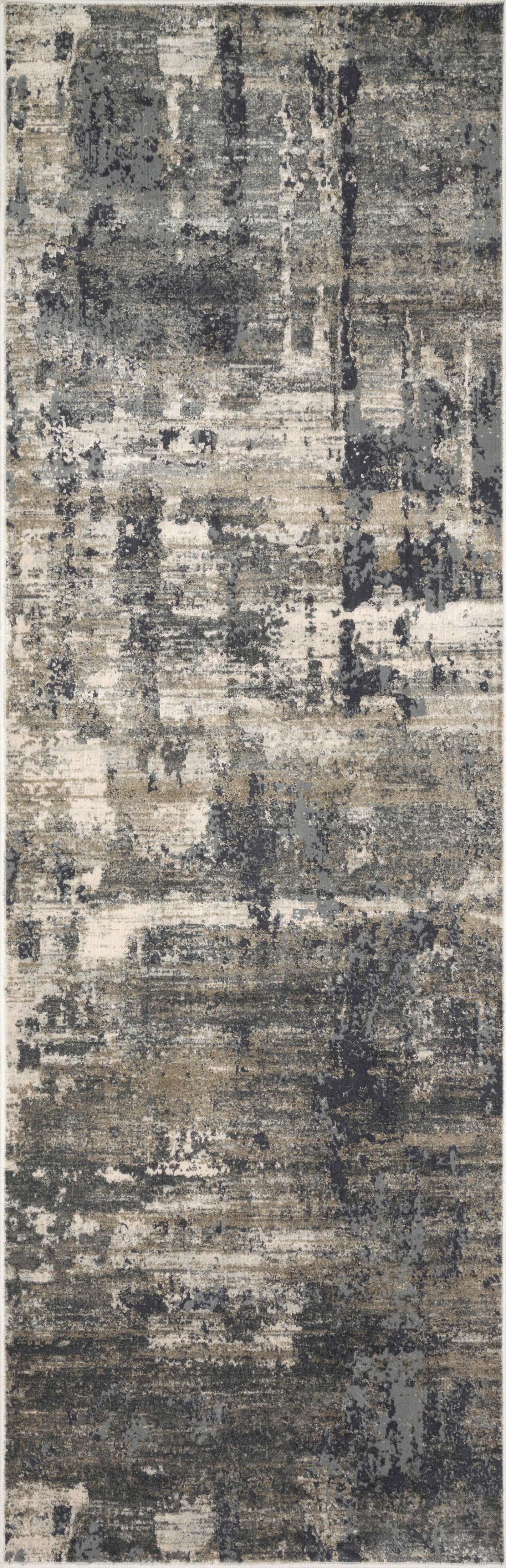 Loloi Cascade CAS-03 Ivory / Charcoal Area Rug