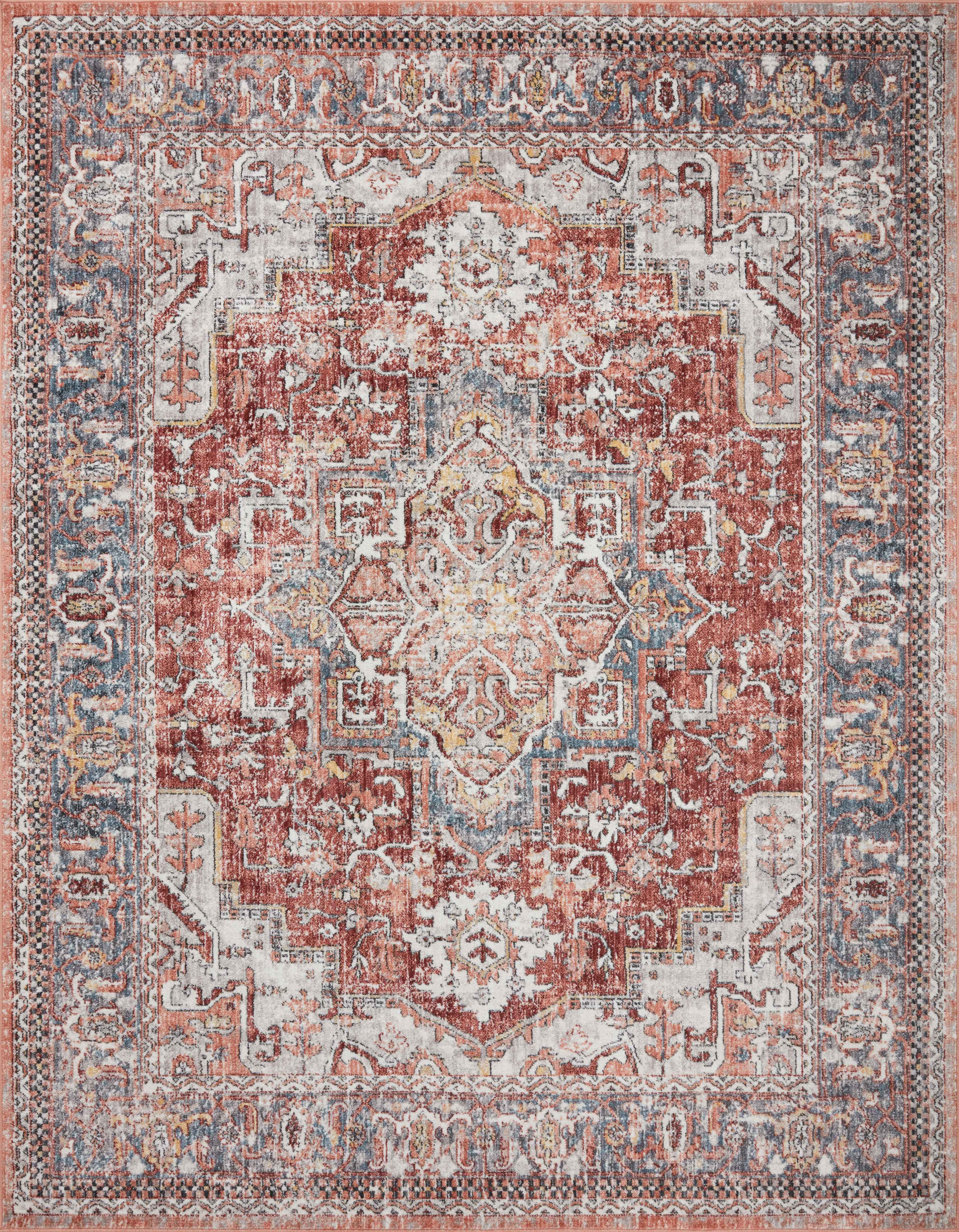 Loloi Cassandra CSN-01 Rust / Multi Area Rug