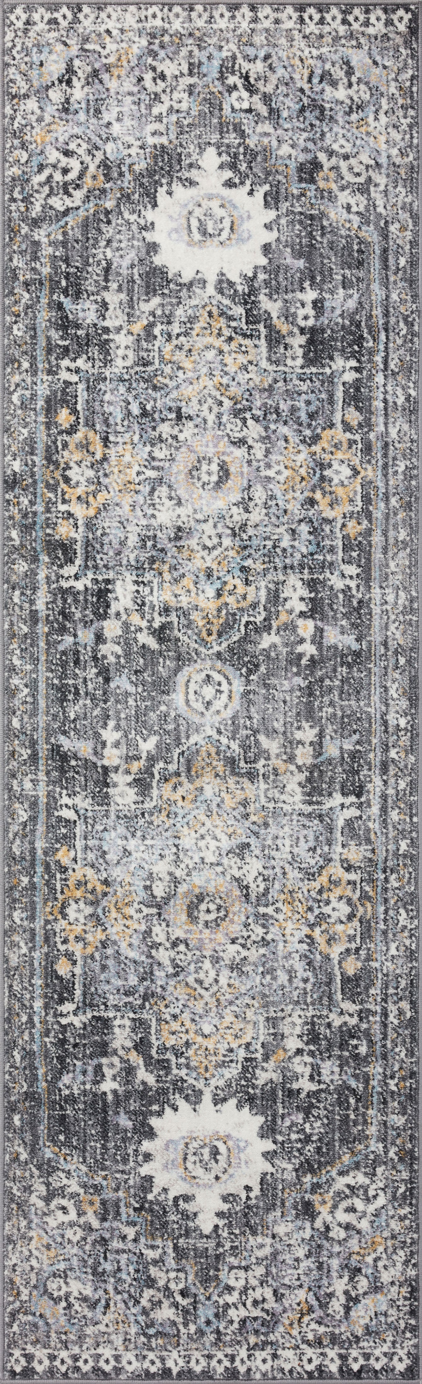 Loloi Cassandra CSN-02 Charcoal / Gold Area Rug