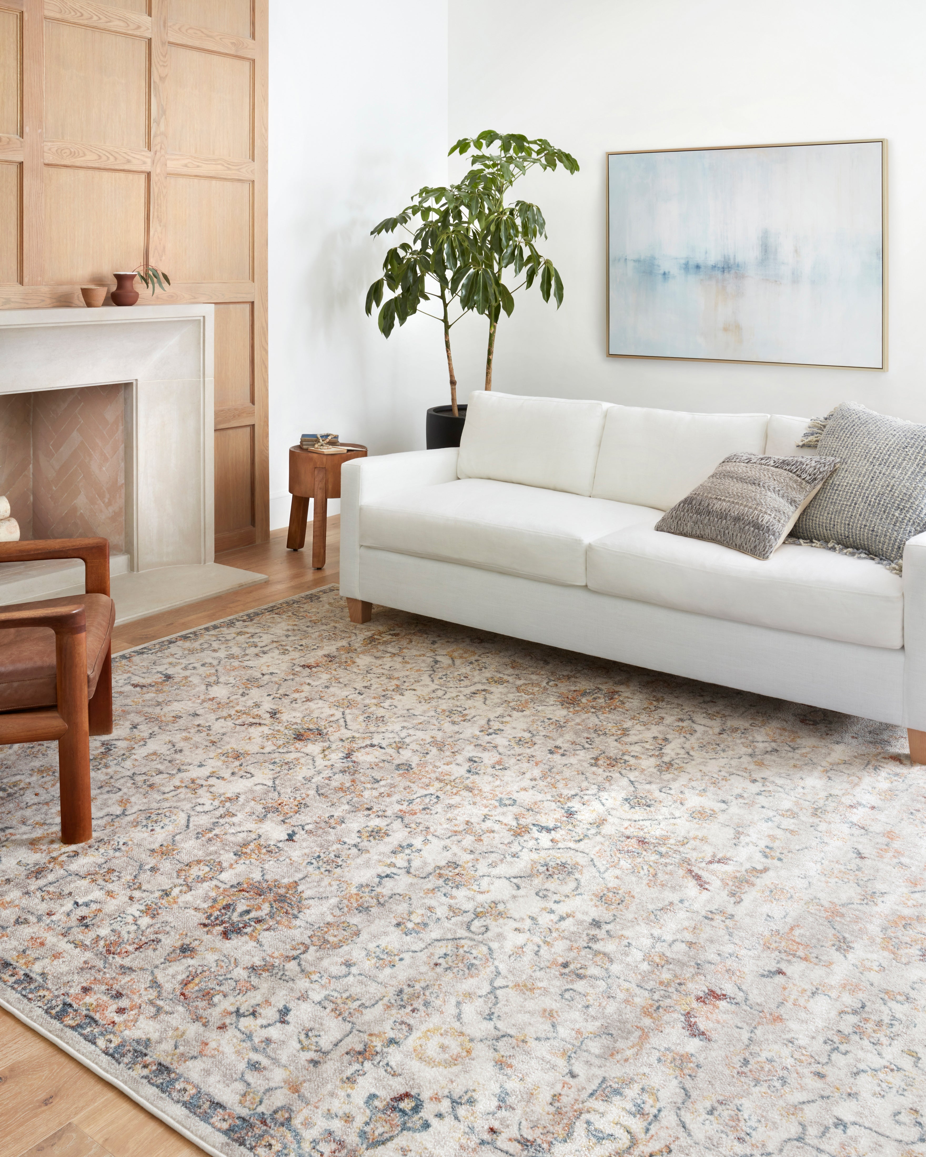 Loloi Cassandra CSN-03 Dove / Navy Area Rug