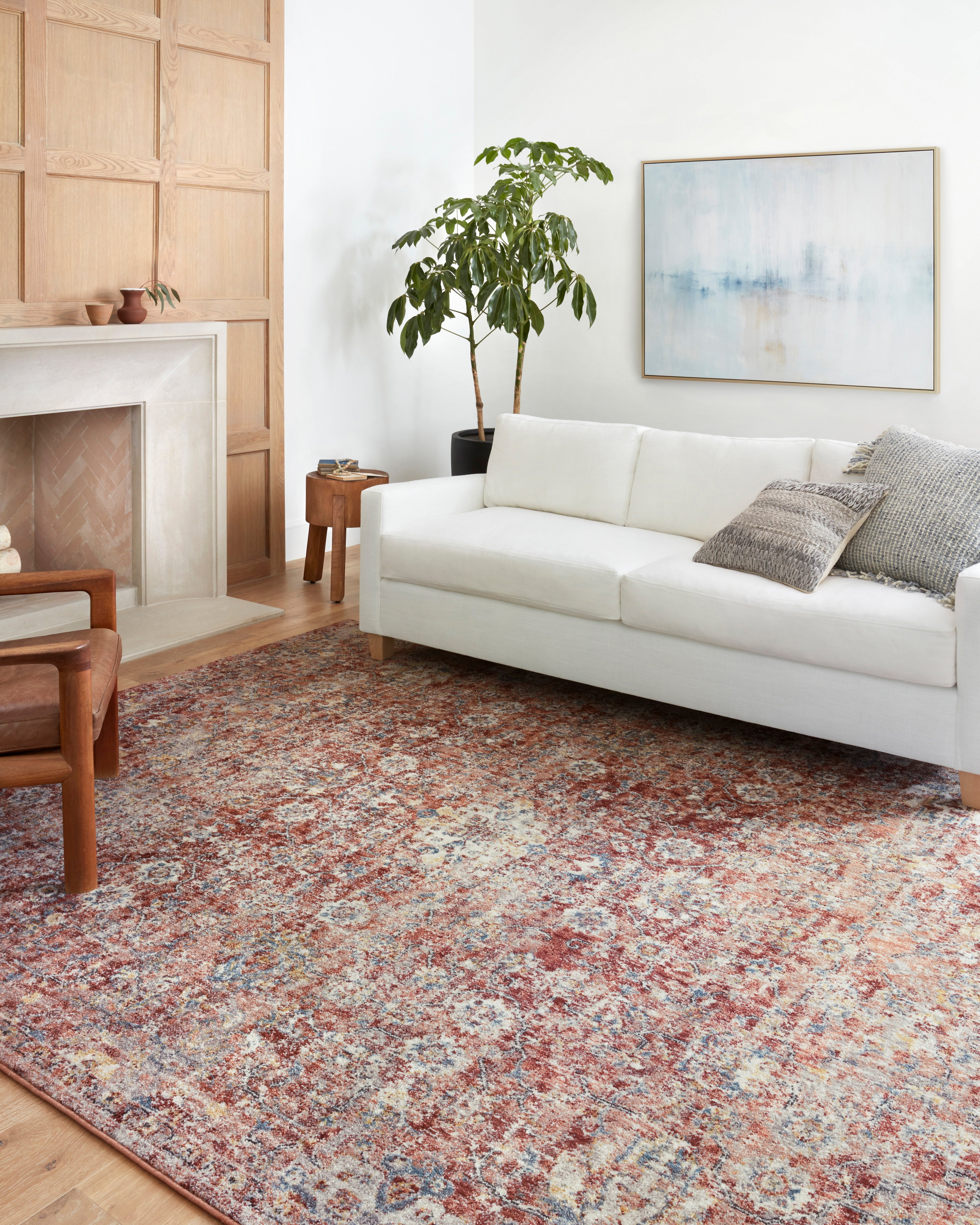Loloi Cassandra CSN-03 Rust / Ivory Area Rug