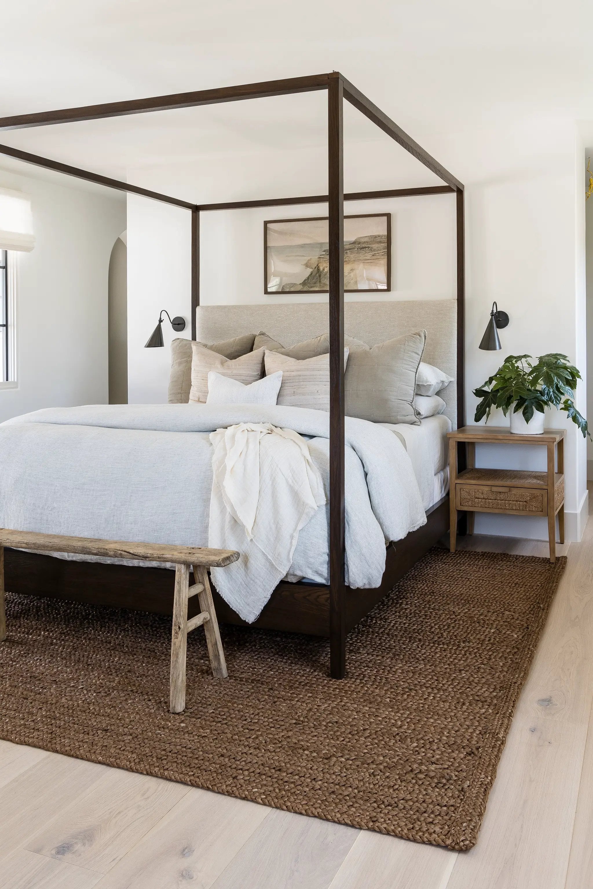 Cassis CIS-1 (Braid) Walnut Area Rug by Pure Salt by Momeni