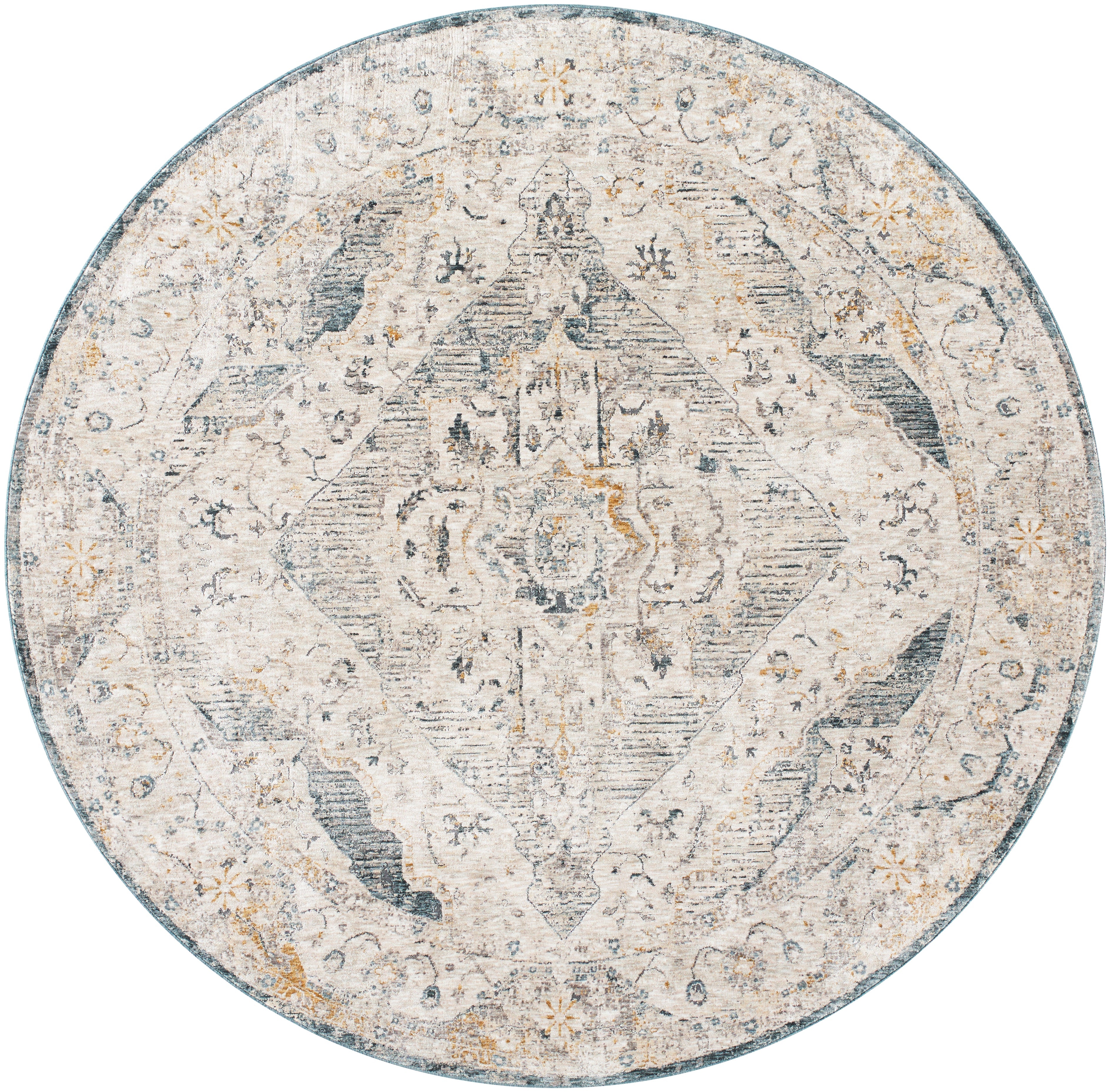 Surya Cardiff CDF-2303 Medium Gray Area Rug by LIVABLISS