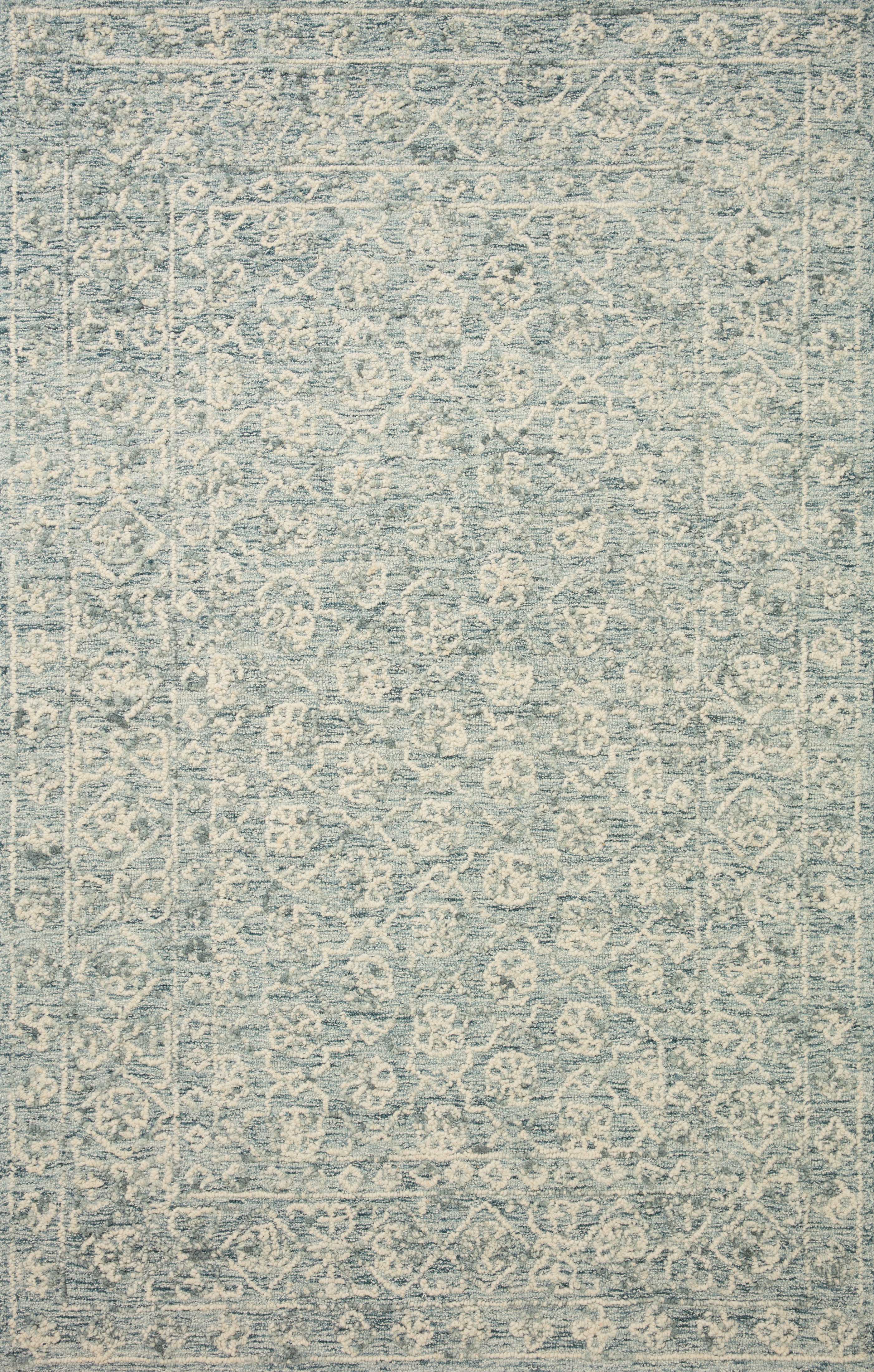 Loloi Cecelia CEC-01 Ocean / Ivory Area Rug