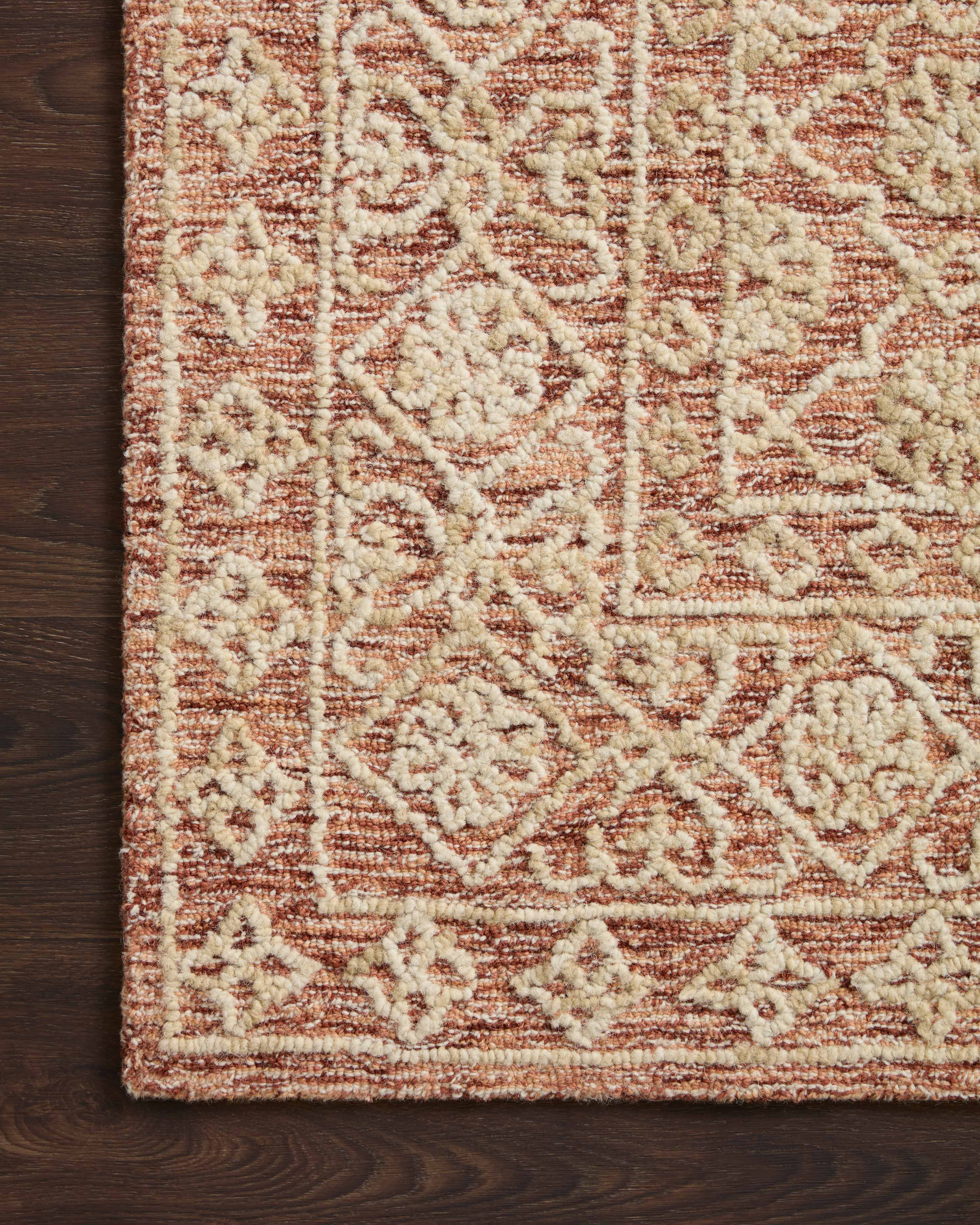 Loloi Cecelia CEC-01 Rust / Natural Area Rug