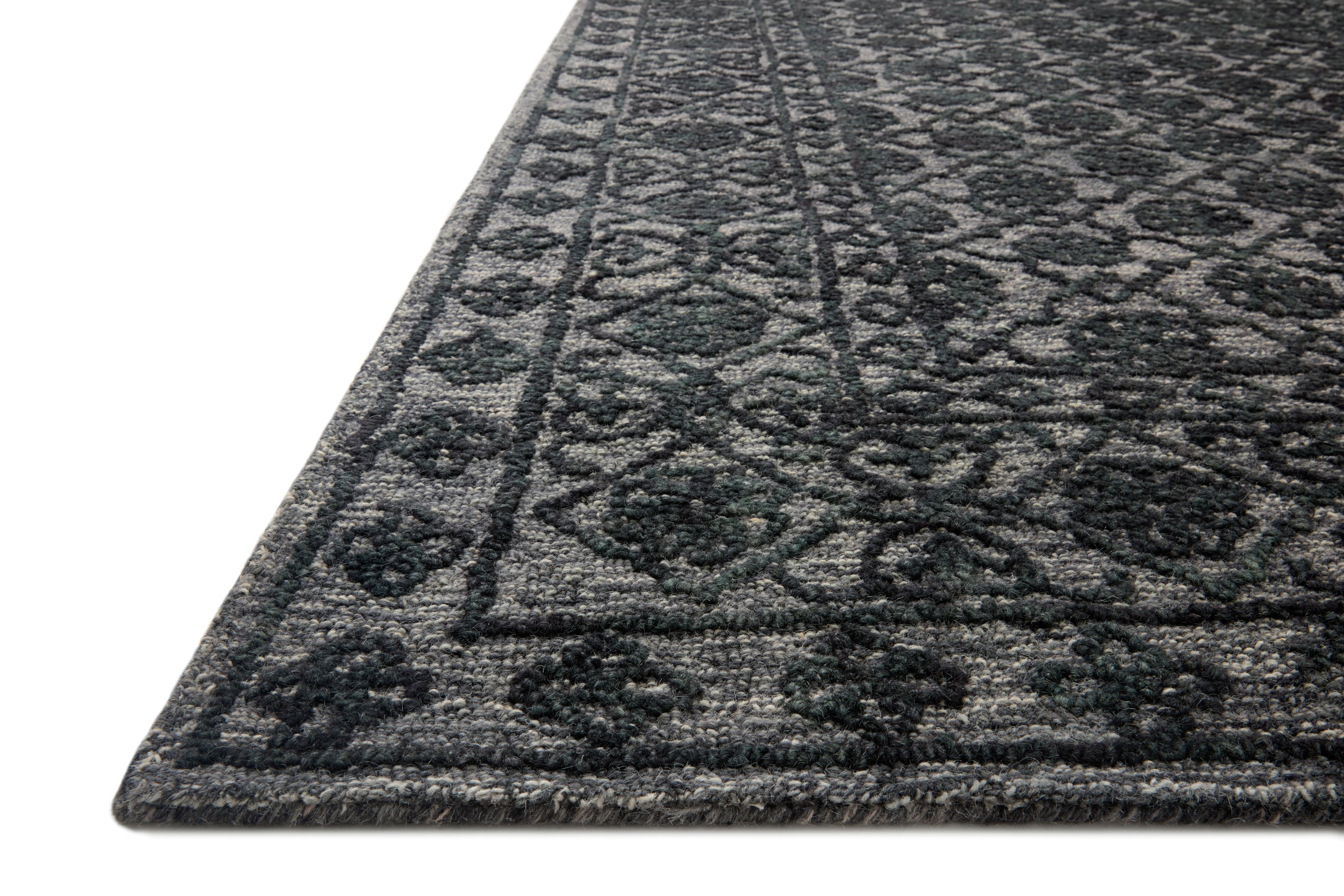 Loloi Cecelia CEC-01 Smoke / Dk. Grey Area Rug