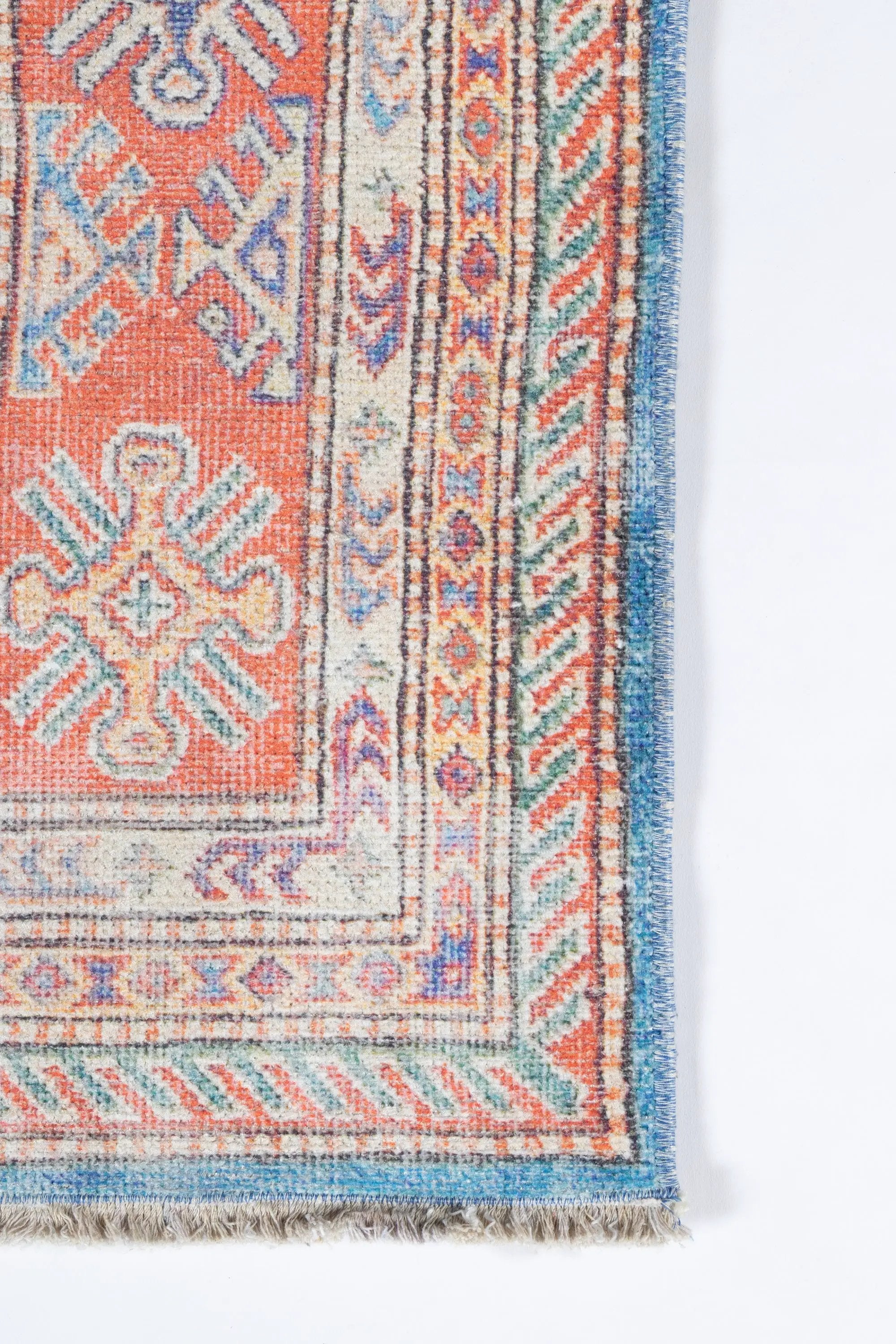 Chandler CHN-3 Blue Area Rug by Momeni