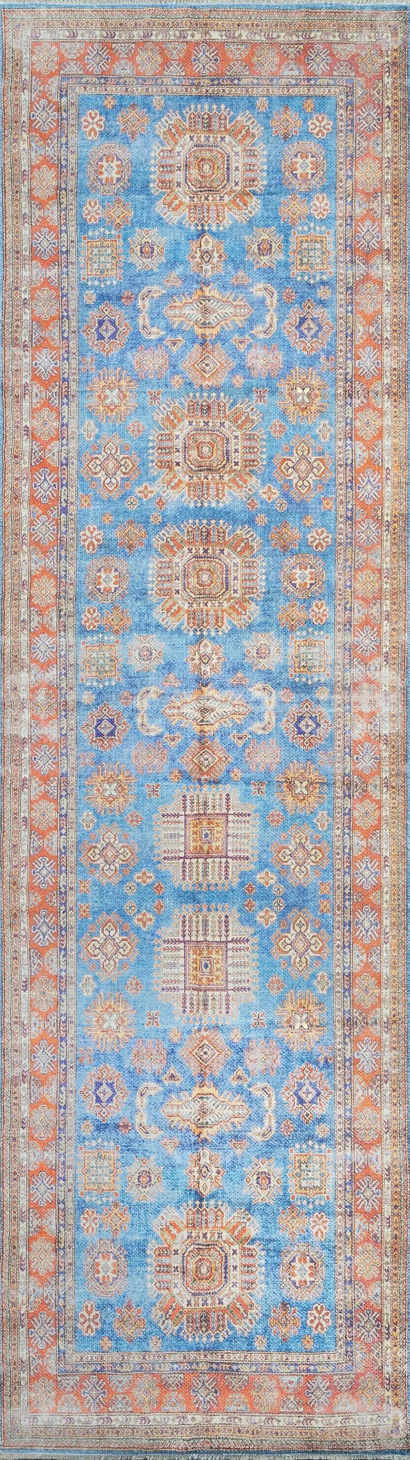 Chandler CHN-3 Blue Area Rug by Momeni