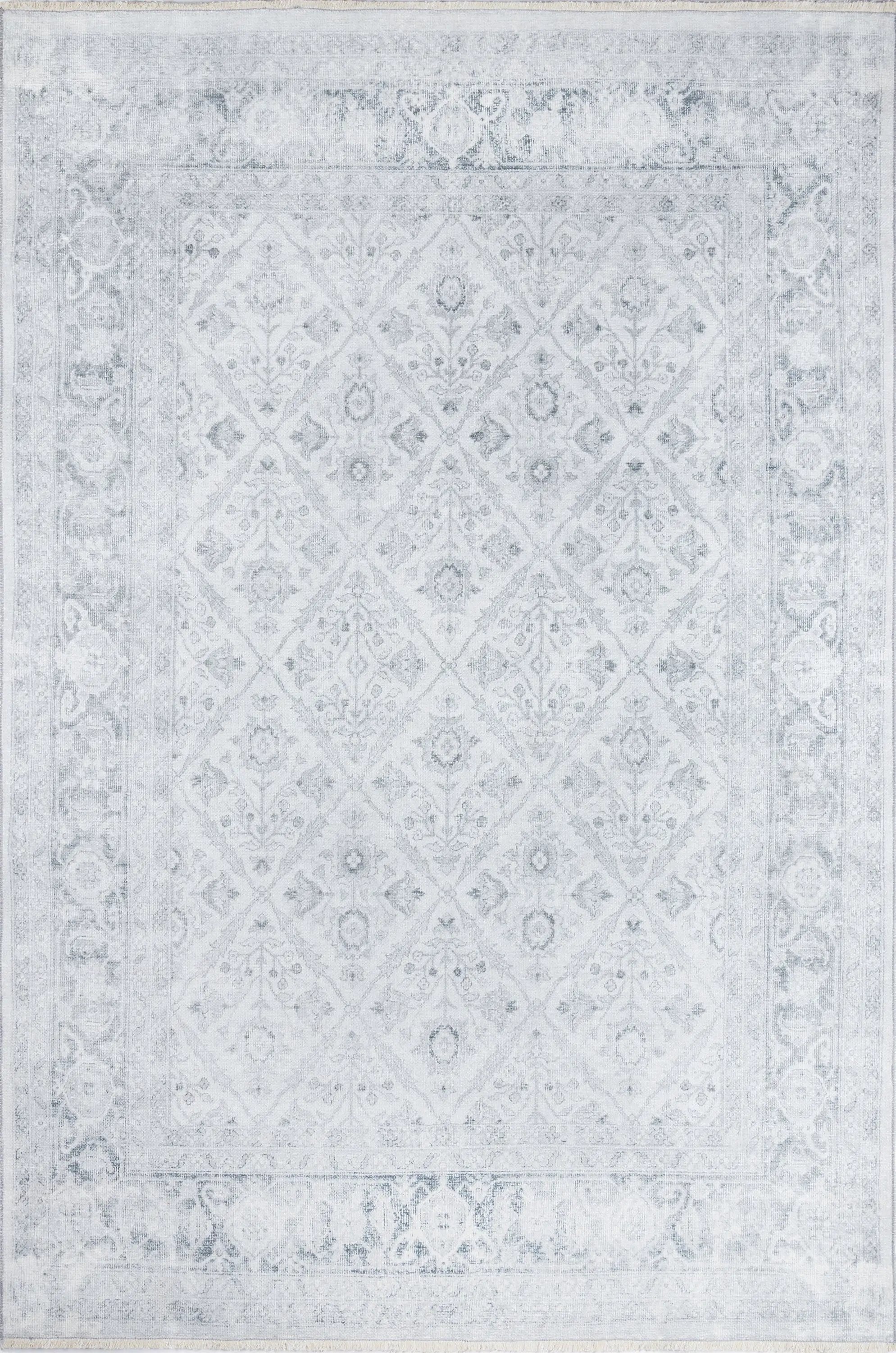 Chandler CHN-4 Gray Area Rug by Momeni
