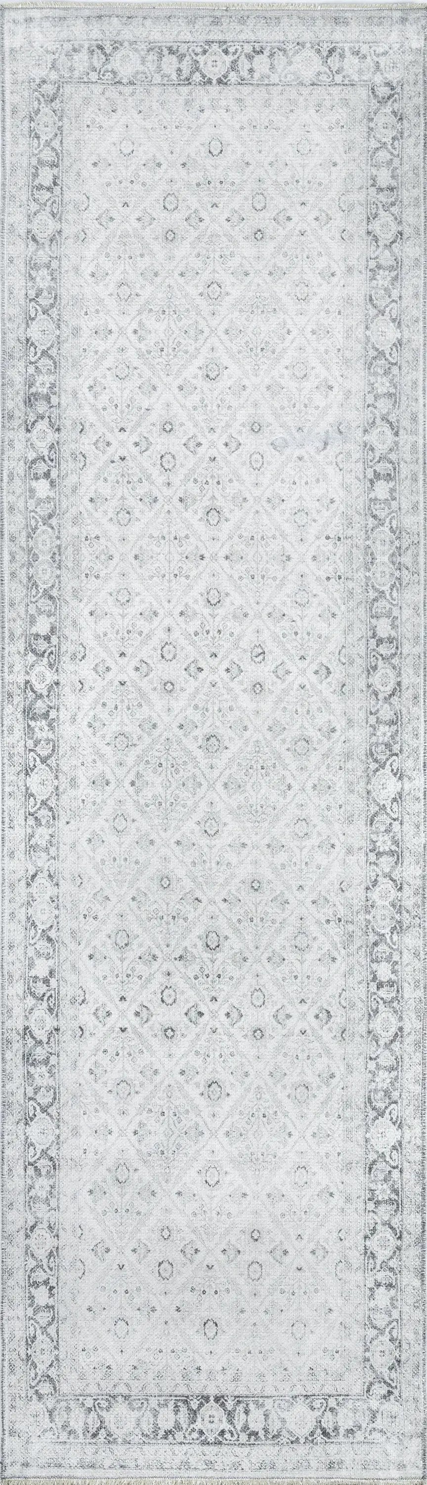 Chandler CHN-4 Gray Area Rug by Momeni