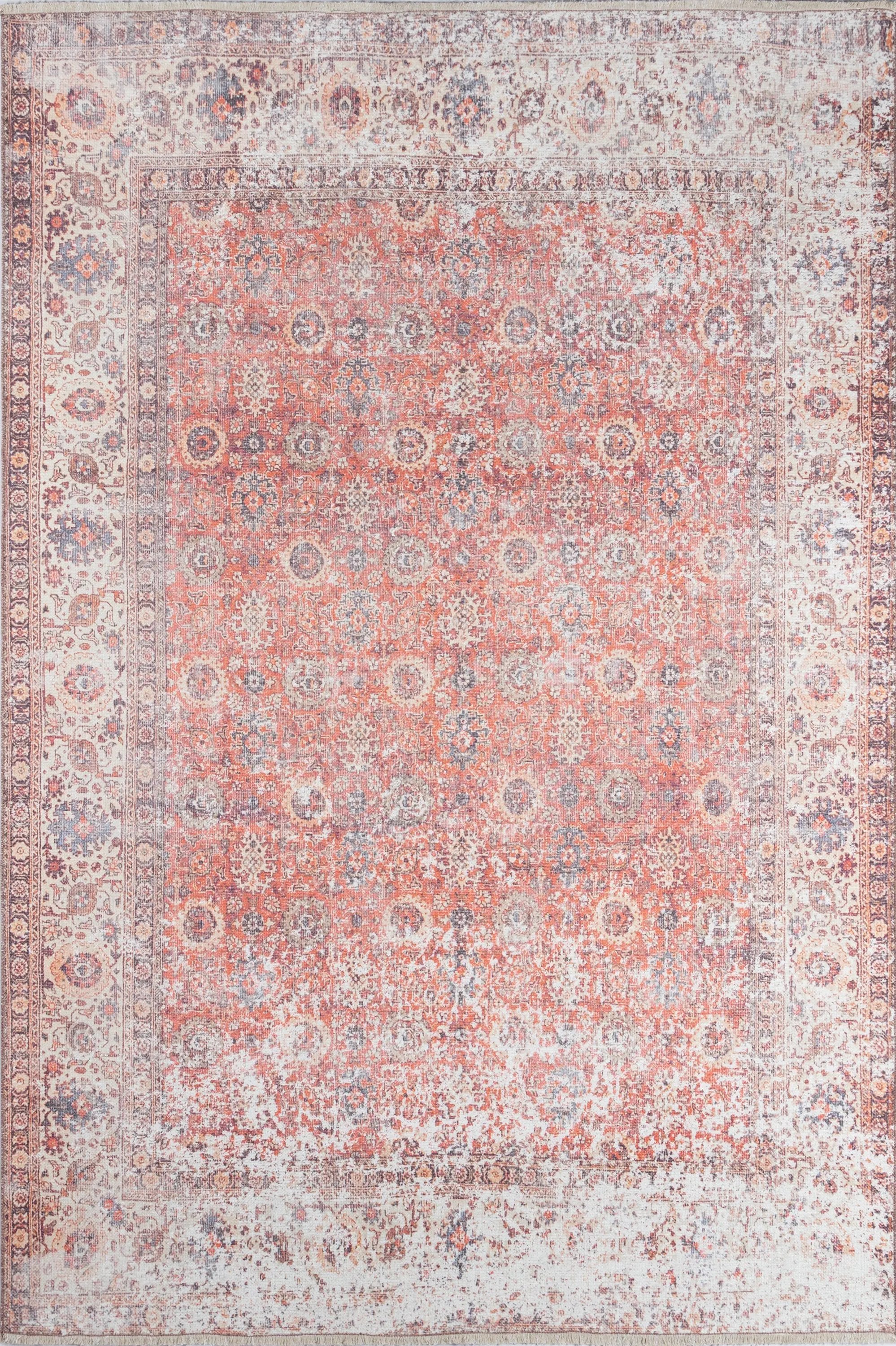 Chandler CHN-5 Red Area Rug by Momeni
