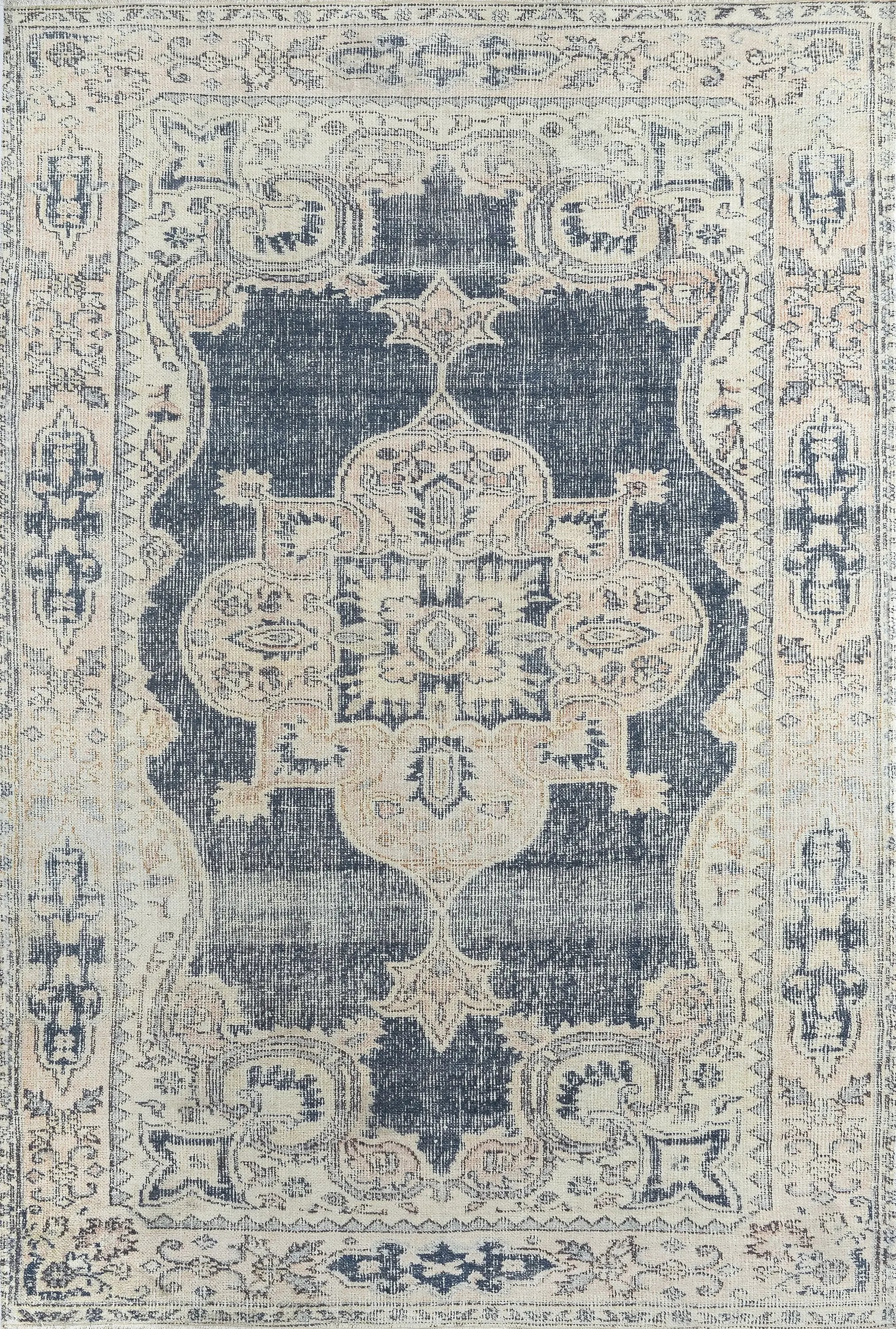 Chandler CHN-6 Navy Area Rug by Momeni