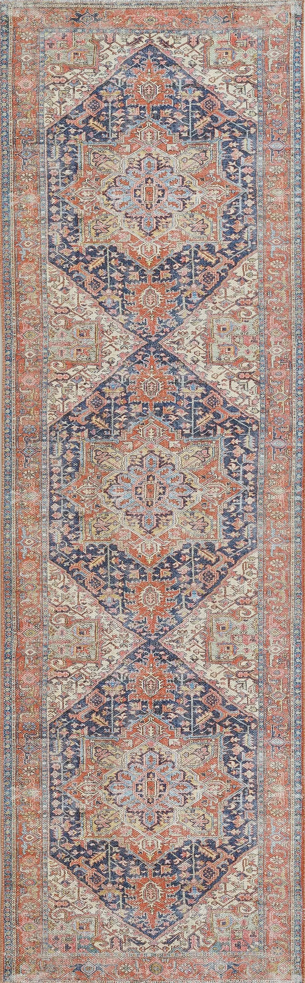 Chandler CHN-10 Navy Area Rug by Momeni