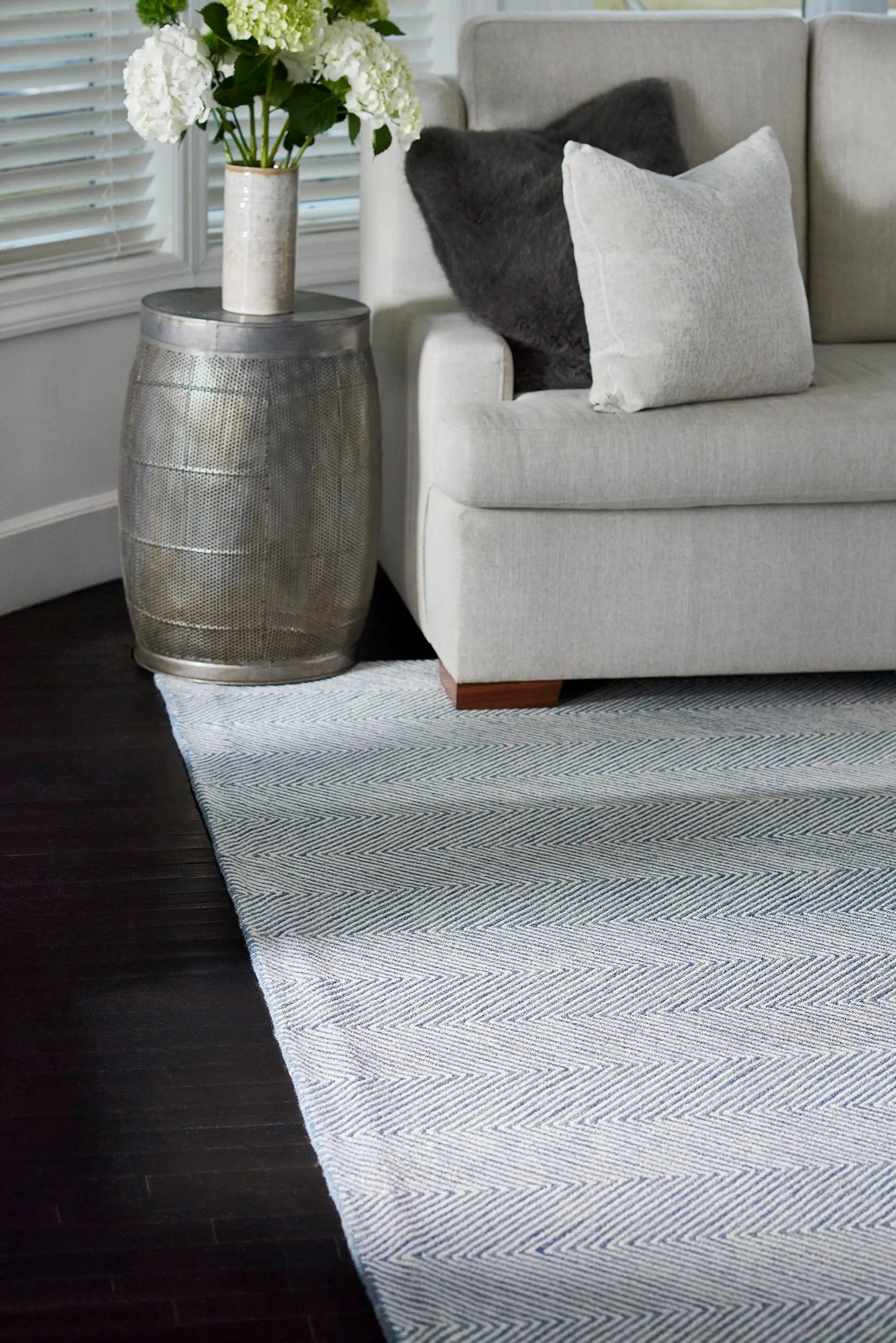 Charles CHR-1 Blue Area Rug by Momeni