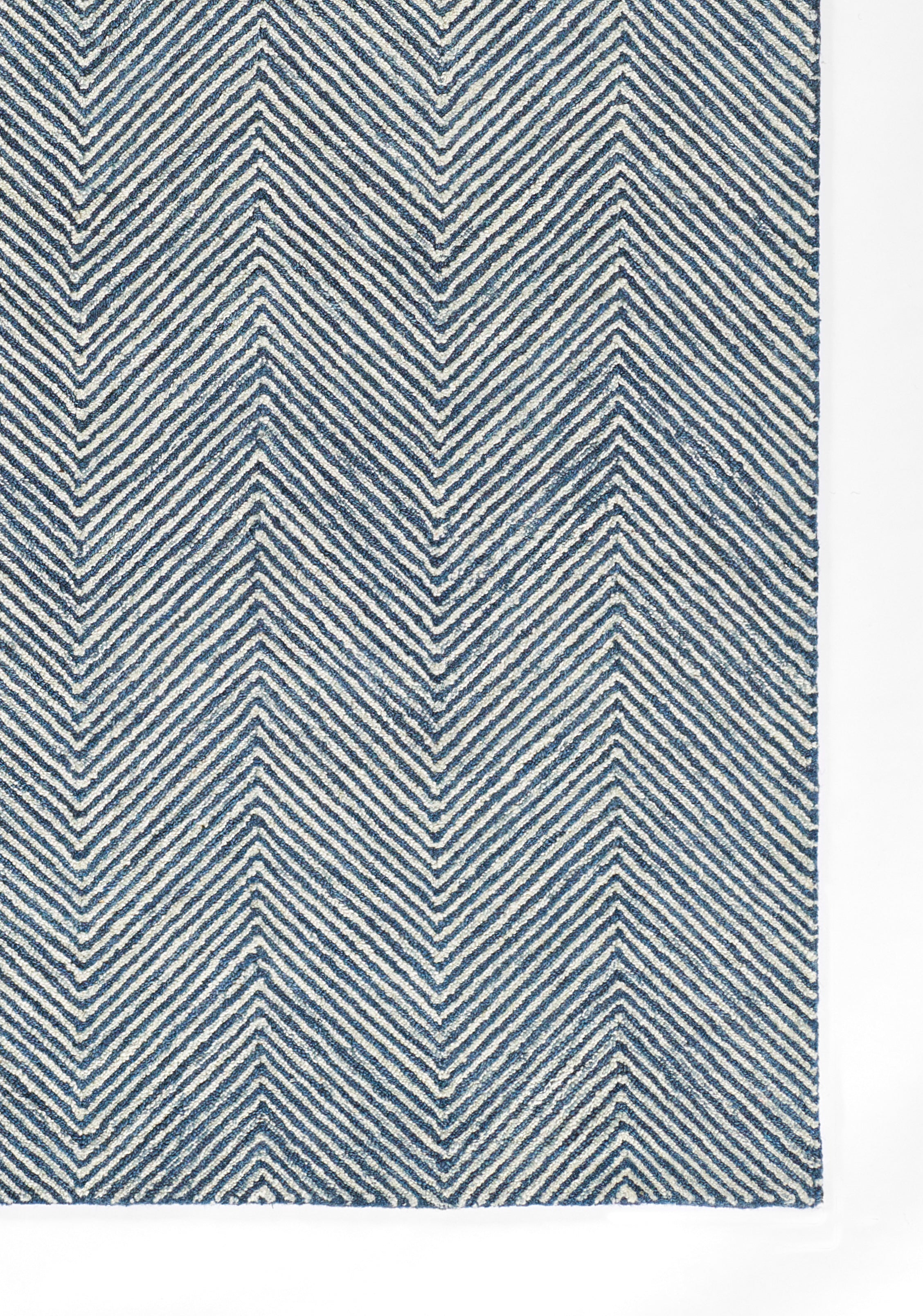 Momeni Charles CHR-1 Denim Hand Tufted Area Rug