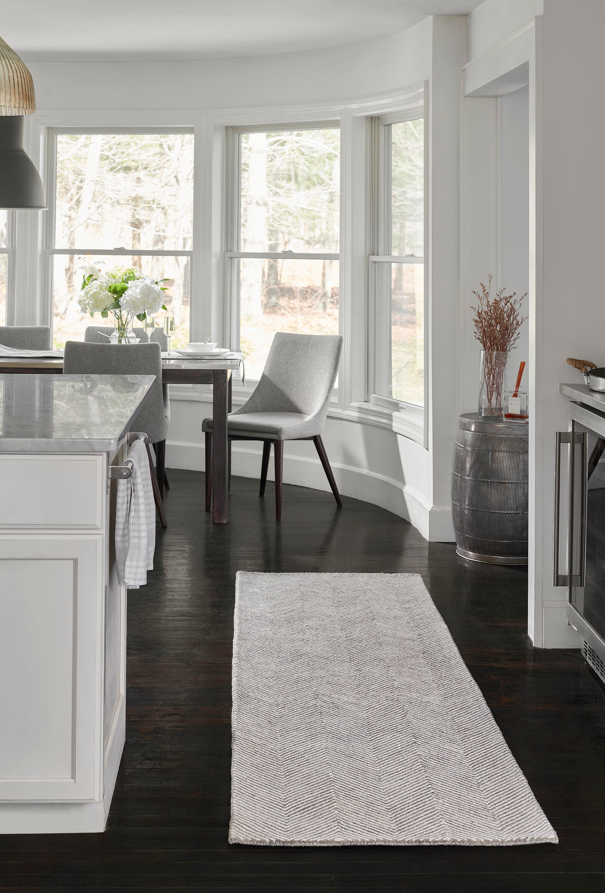 Momeni Charles CHR-1 Gray Hand Tufted Area Rug