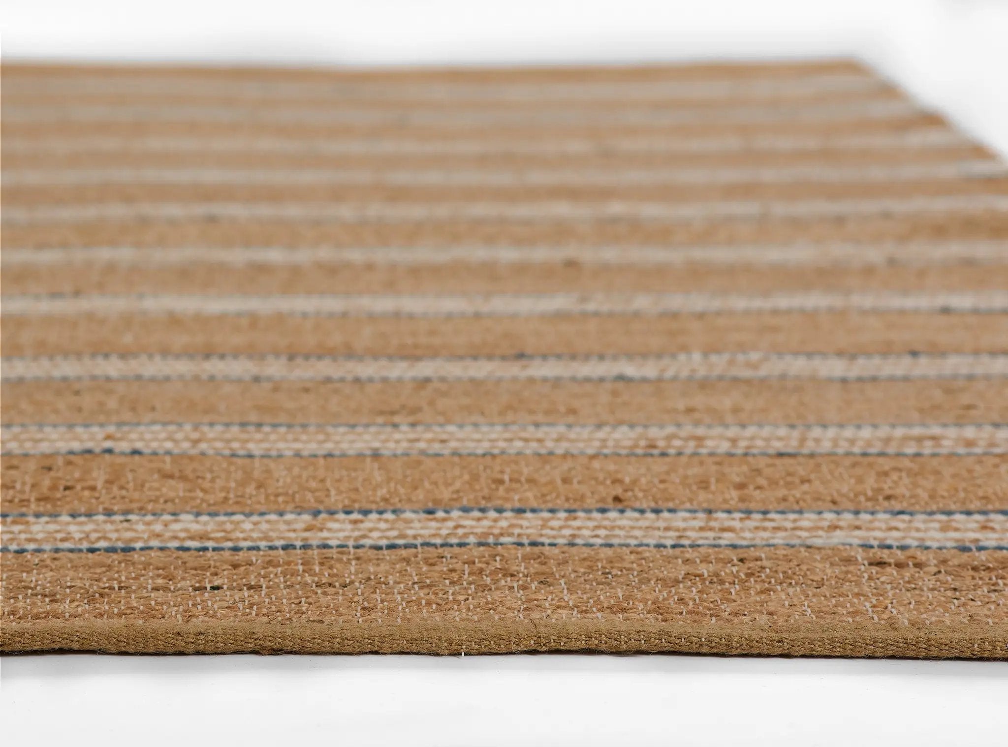 Chestnut CHS-1 (Stripe) Blue Area Rug by Erin Gates by Momeni