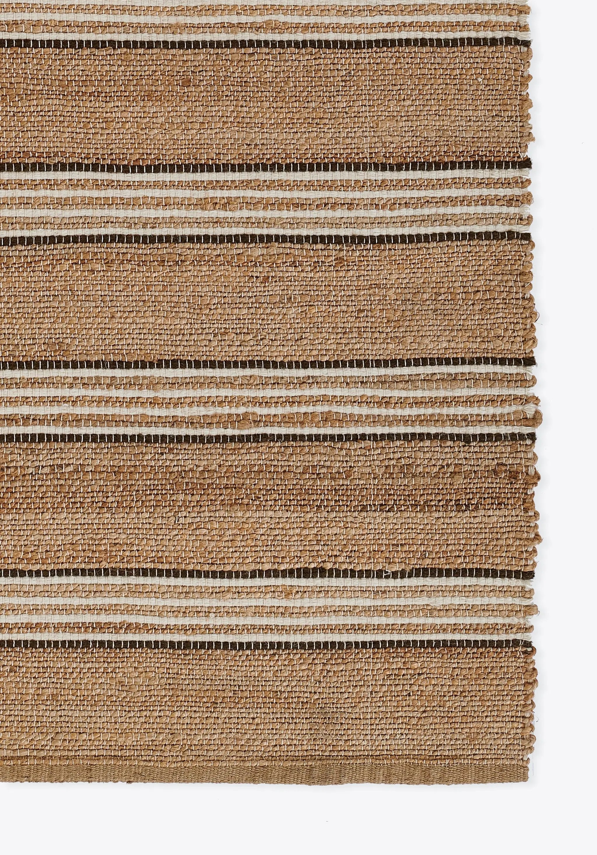 Chestnut CIS-1 (Stripe) Brown Area Rug by Erin Gates by Momeni