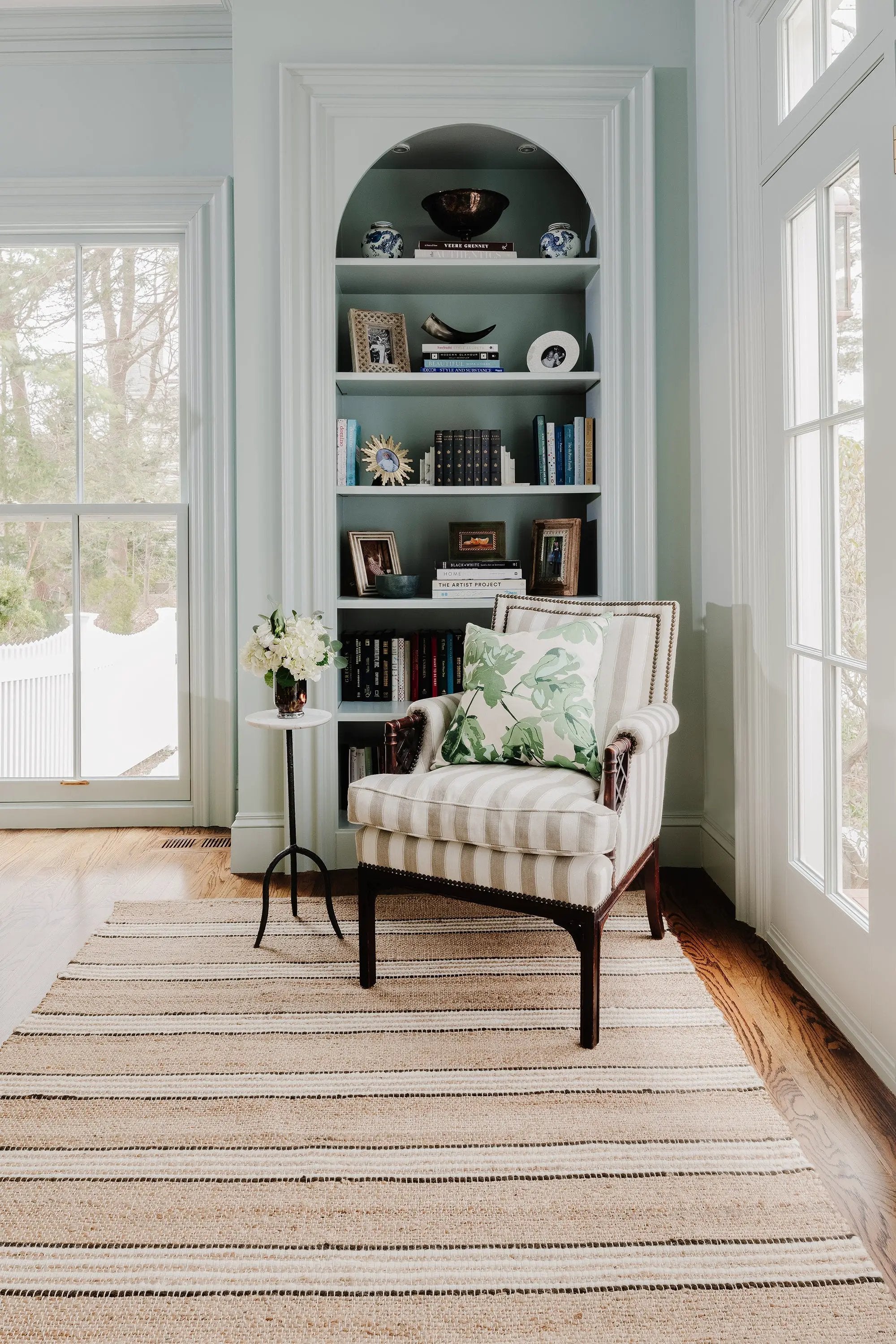 Chestnut CIS-1 (Stripe) Brown Area Rug by Erin Gates by Momeni