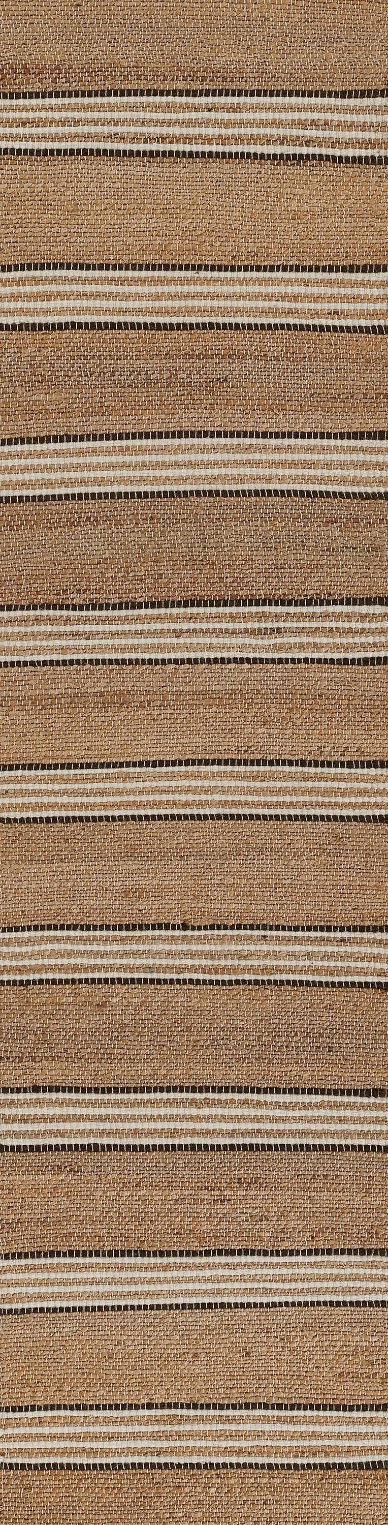 Chestnut CIS-1 (Stripe) Brown Area Rug by Erin Gates by Momeni