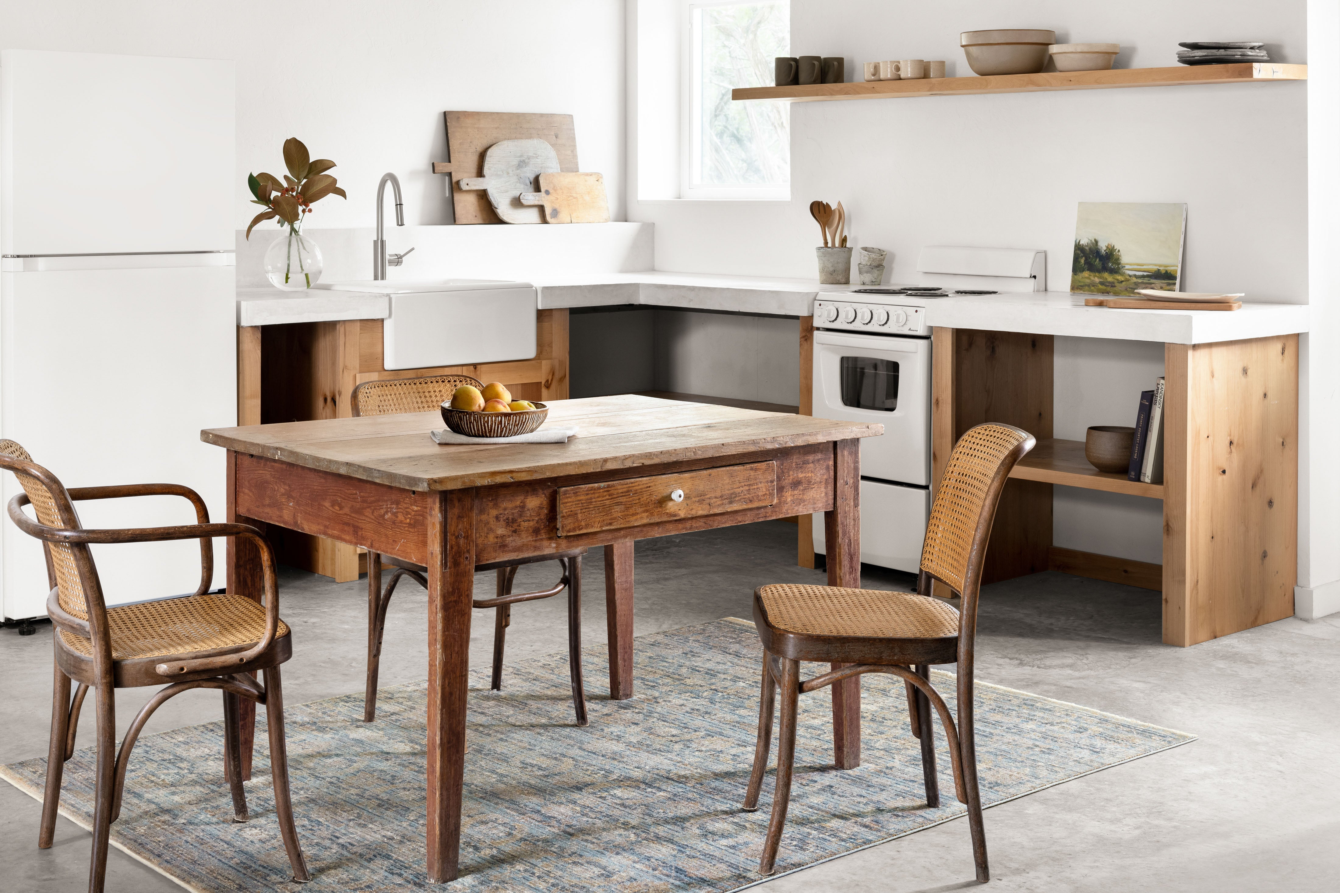 Loloi Claire CLE-03 Ocean / Gold Area Rug