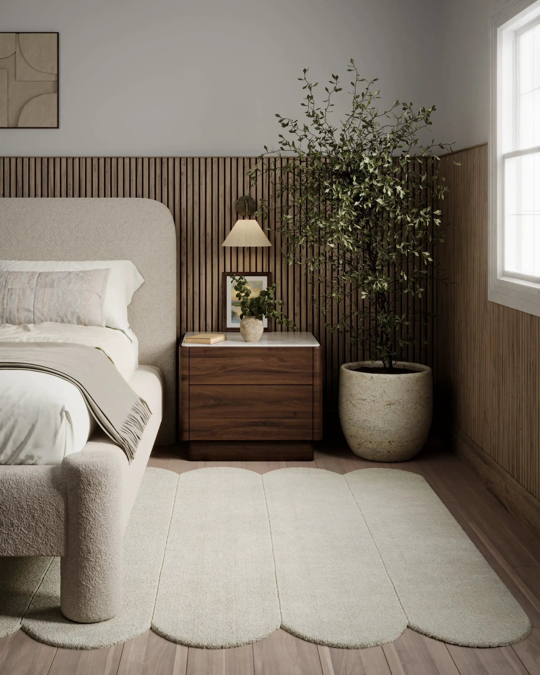 Claude CUD-2 Ivory Area Rug by Momeni