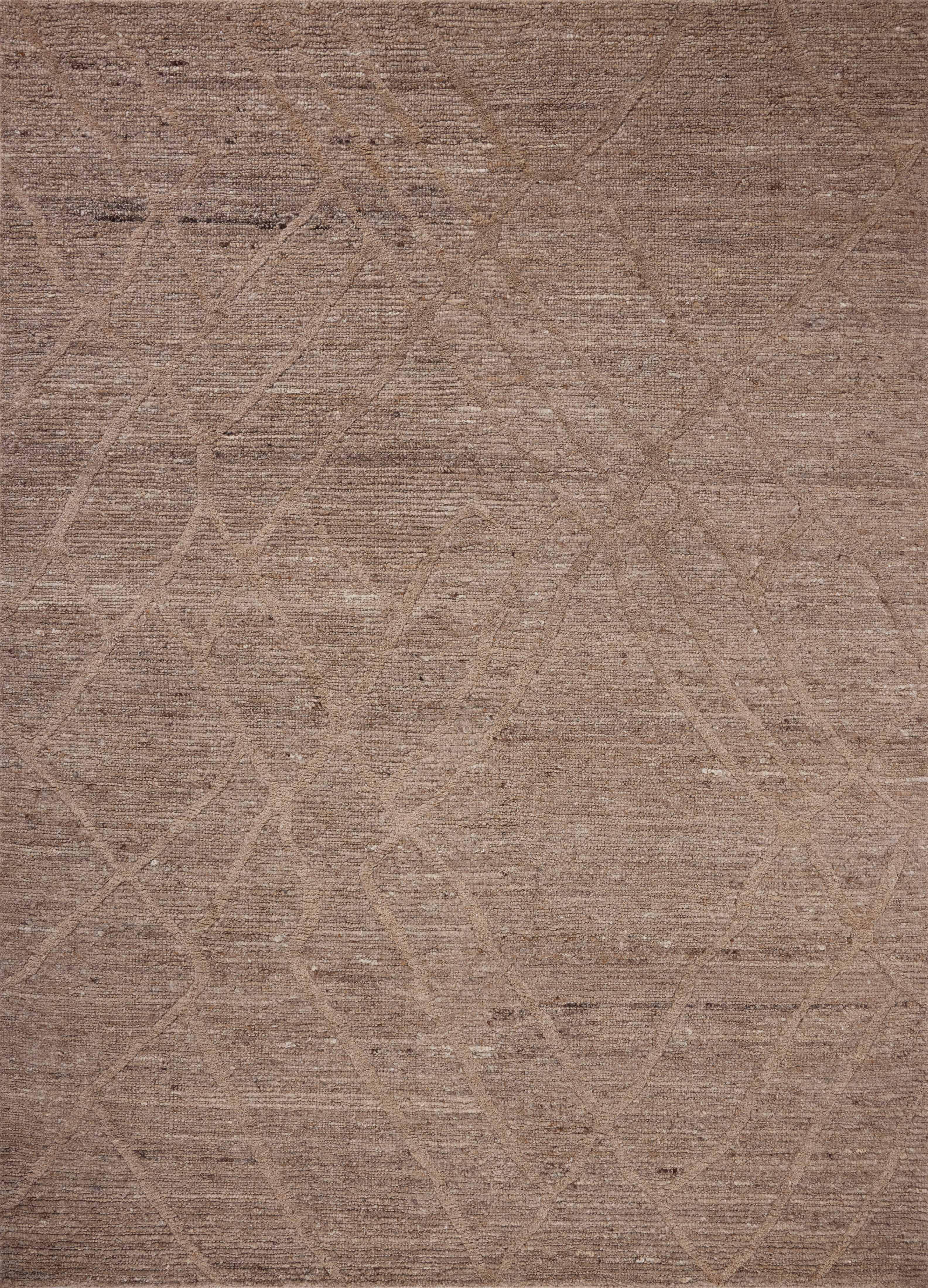 With luxurious mocha hues, the Cline CLI-01 Mocha Area Rug is a hand-woven 100% wool area rug that elevates any room