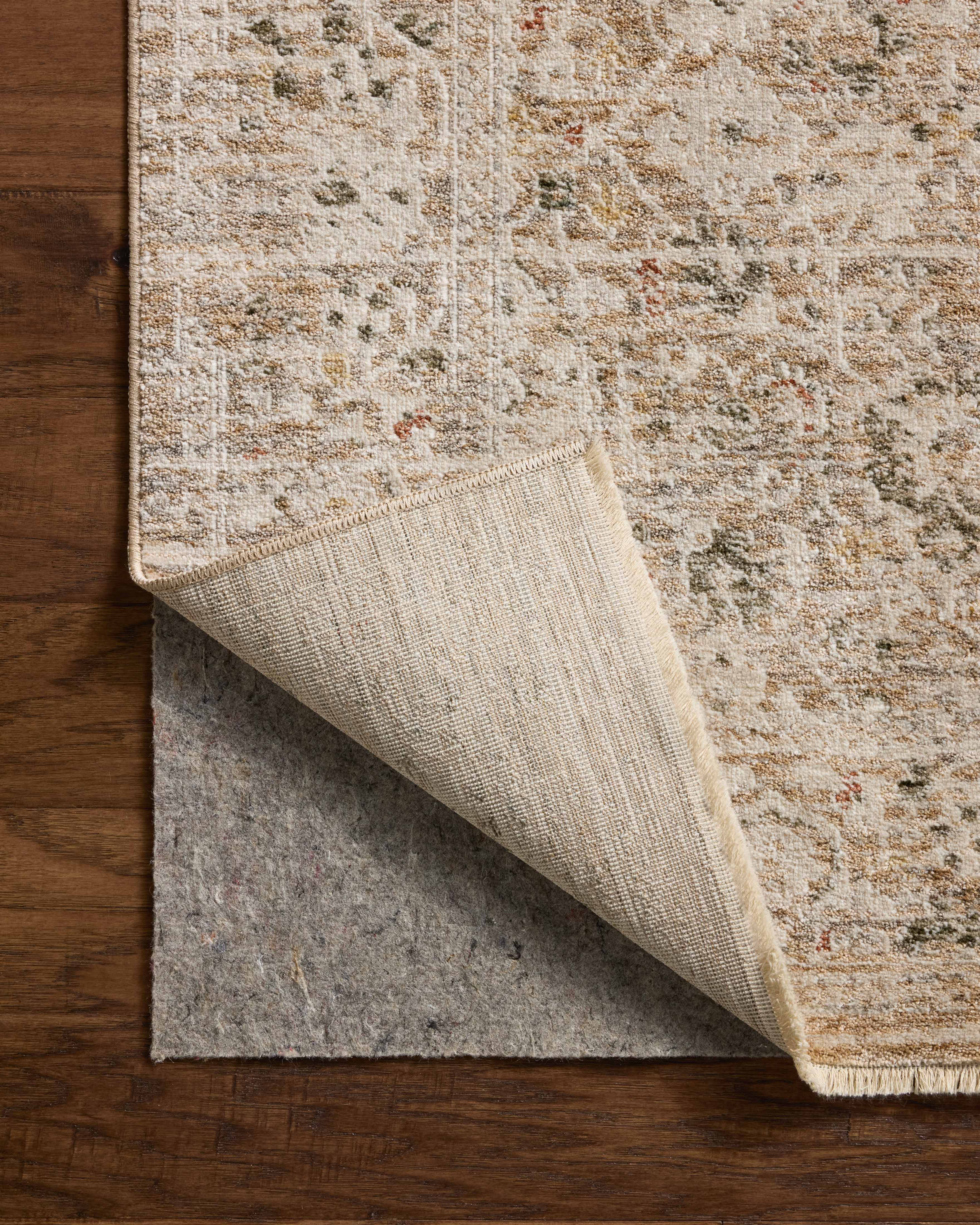 The Clarisse CLS-07 Natural / Granite Area Rug transforms any space with warm natural and striking granite tones and traditional and floral design in a power-loomed polyester area rug