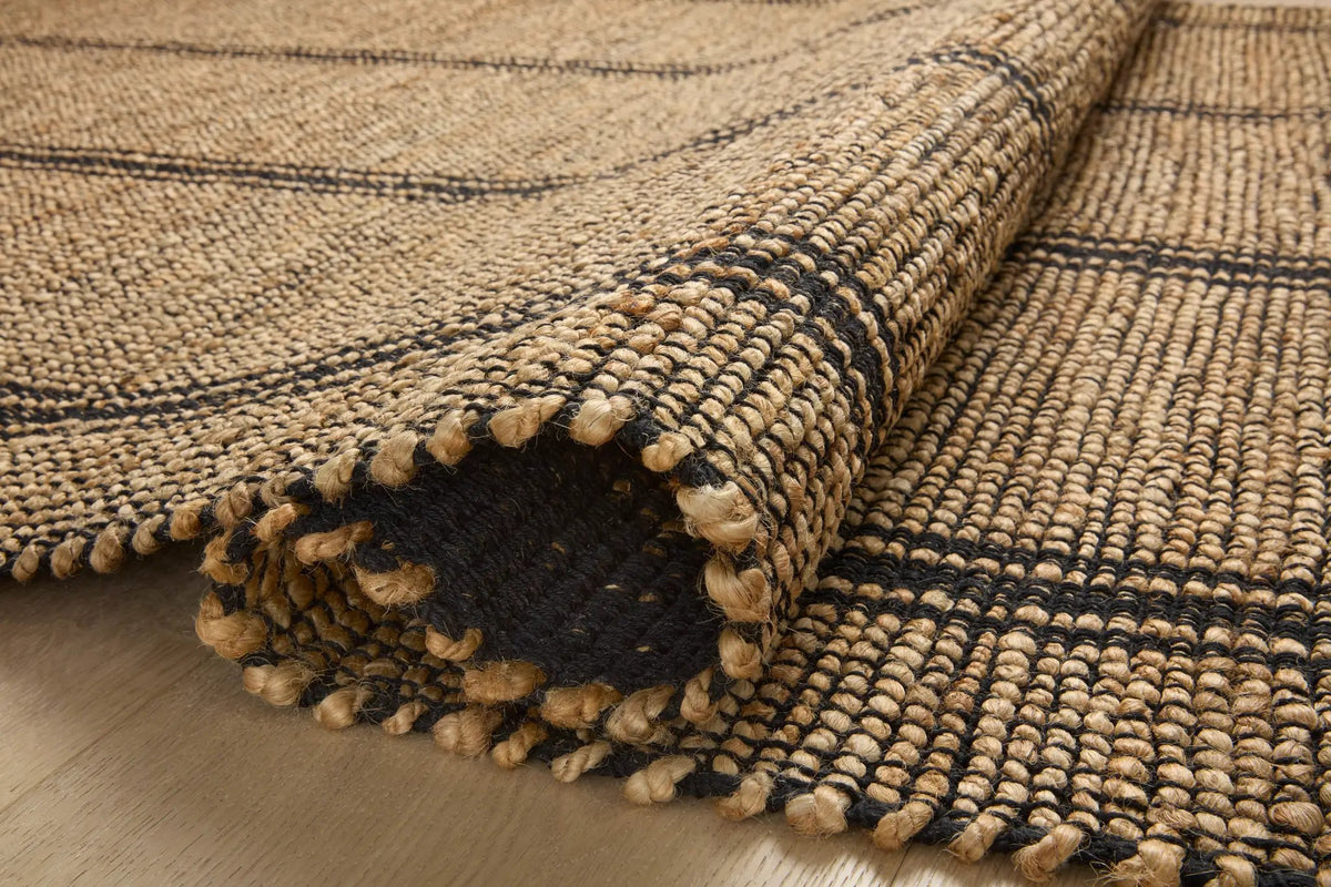 Colton CON-01 Natural / Black Area Rug by Angela Rose x Loloi