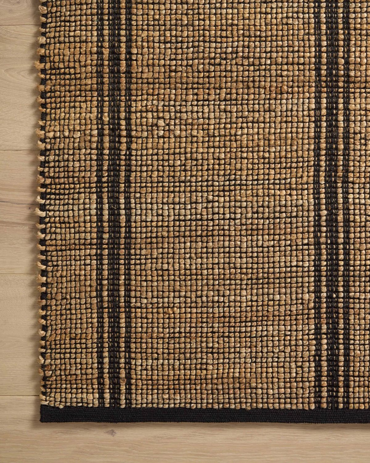 Colton CON-01 Natural / Black Area Rug by Angela Rose x Loloi
