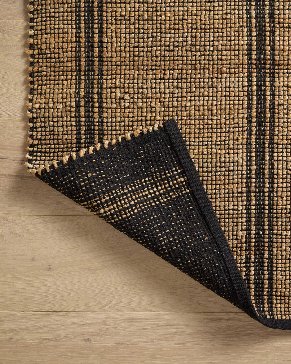Colton CON-01 Natural / Black Area Rug by Angela Rose x Loloi