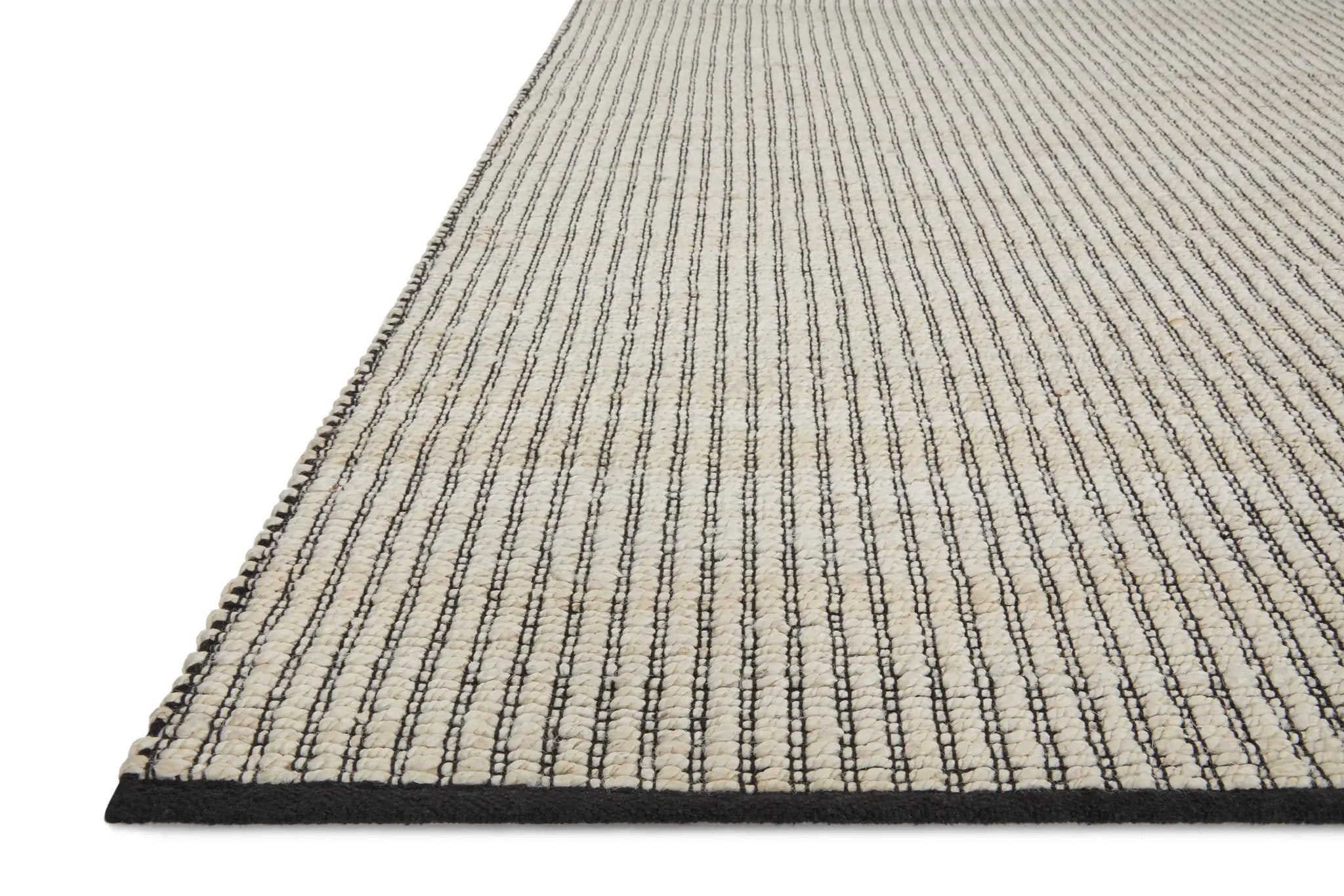 Colton CON-02 Ivory / Black Area Rug by Angela Rose x Loloi