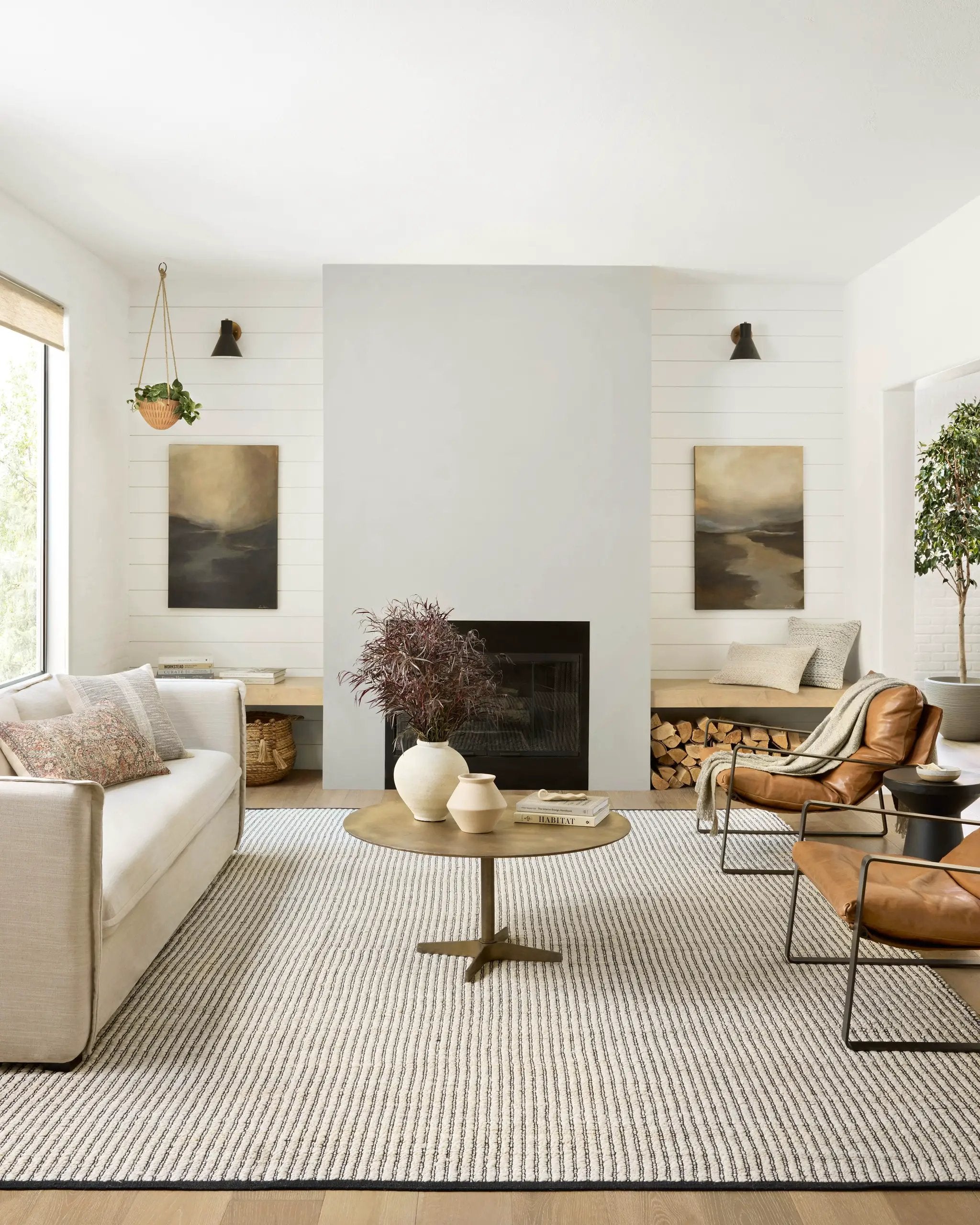 Colton CON-02 Ivory / Black Area Rug by Angela Rose x Loloi