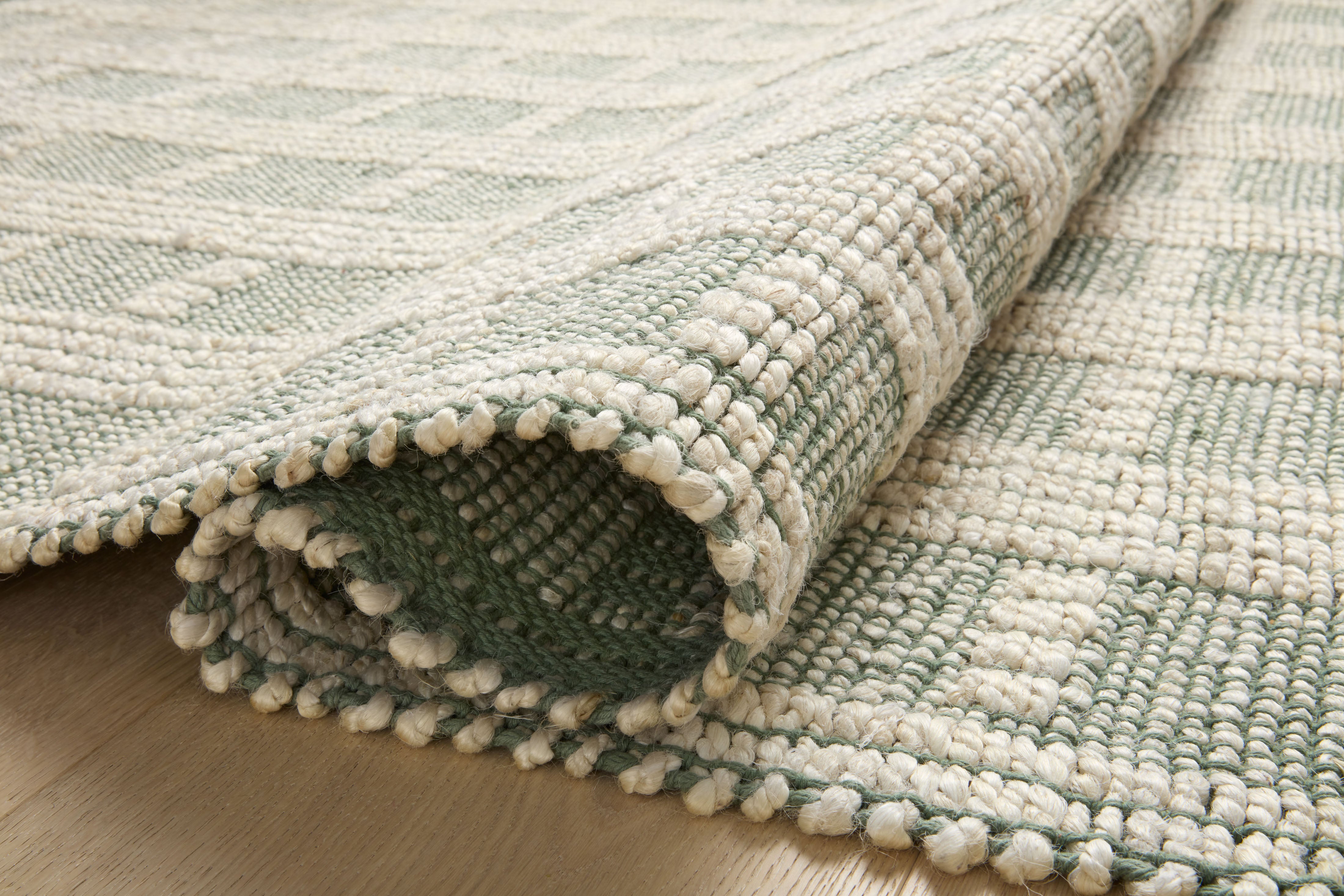 Angela Rose x Loloi Colton CON-03 Ivory / Sage Area Rug