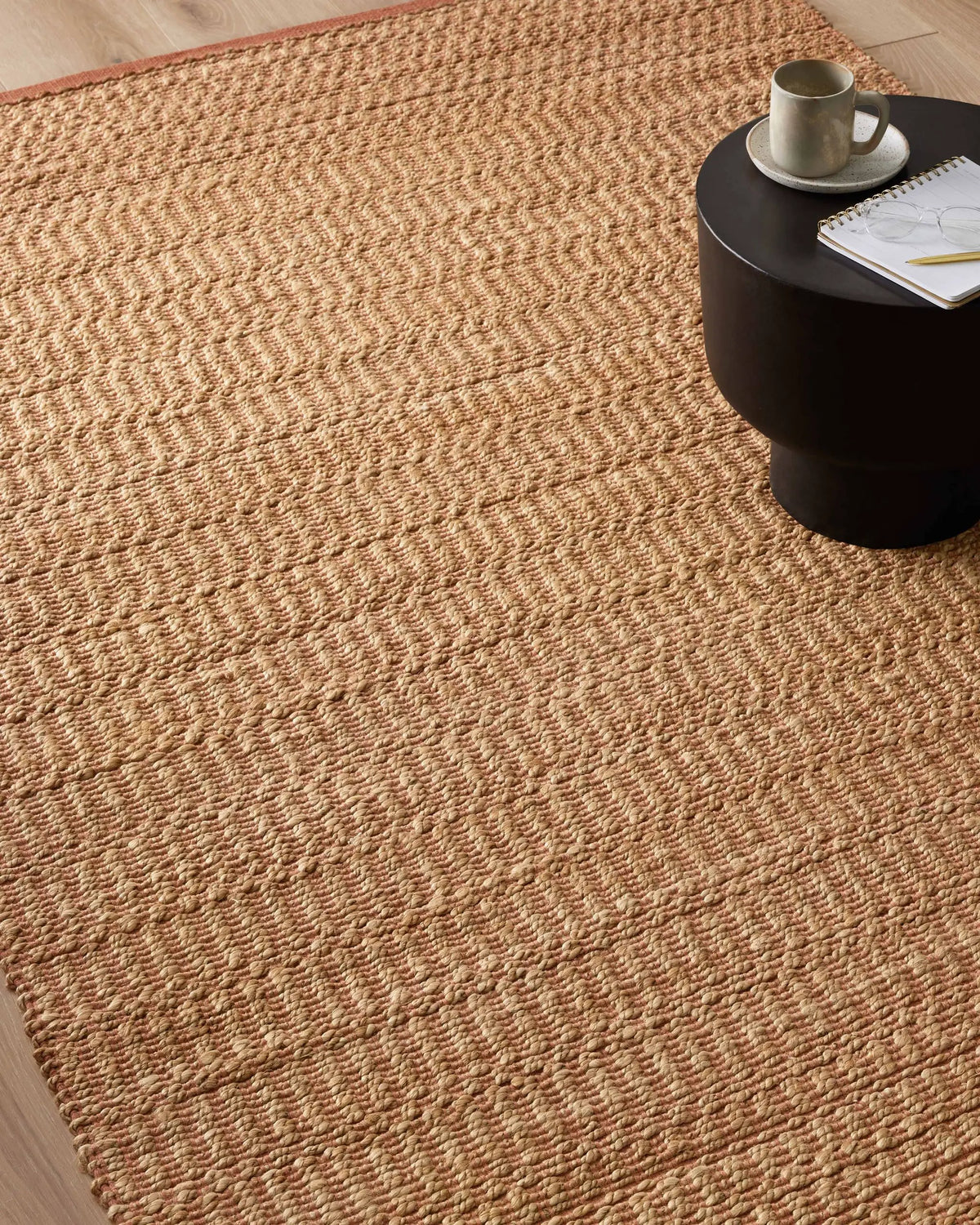 Colton CON-05 Natural / Clay Area Rug by Angela Rose x Loloi