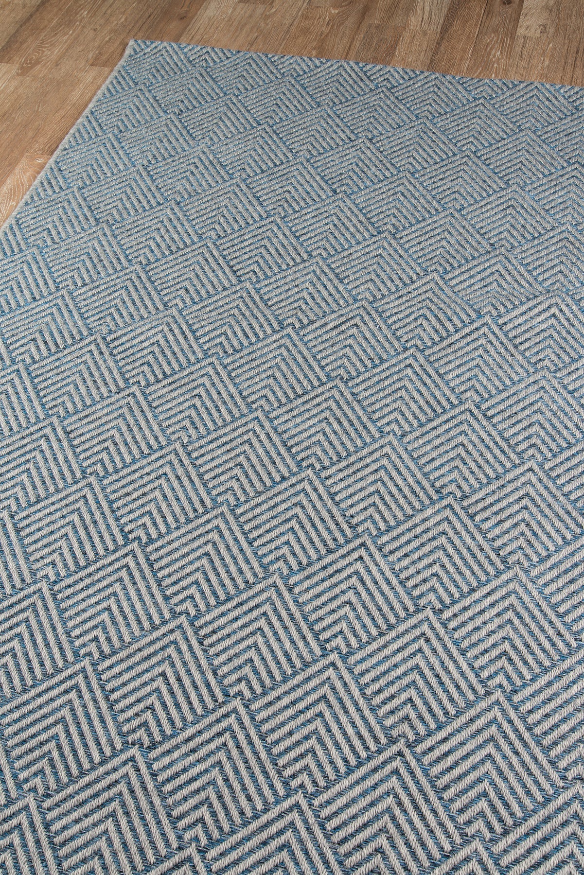 Momeni Como COM-3 Blue Indoor/Outdoor Area Rug