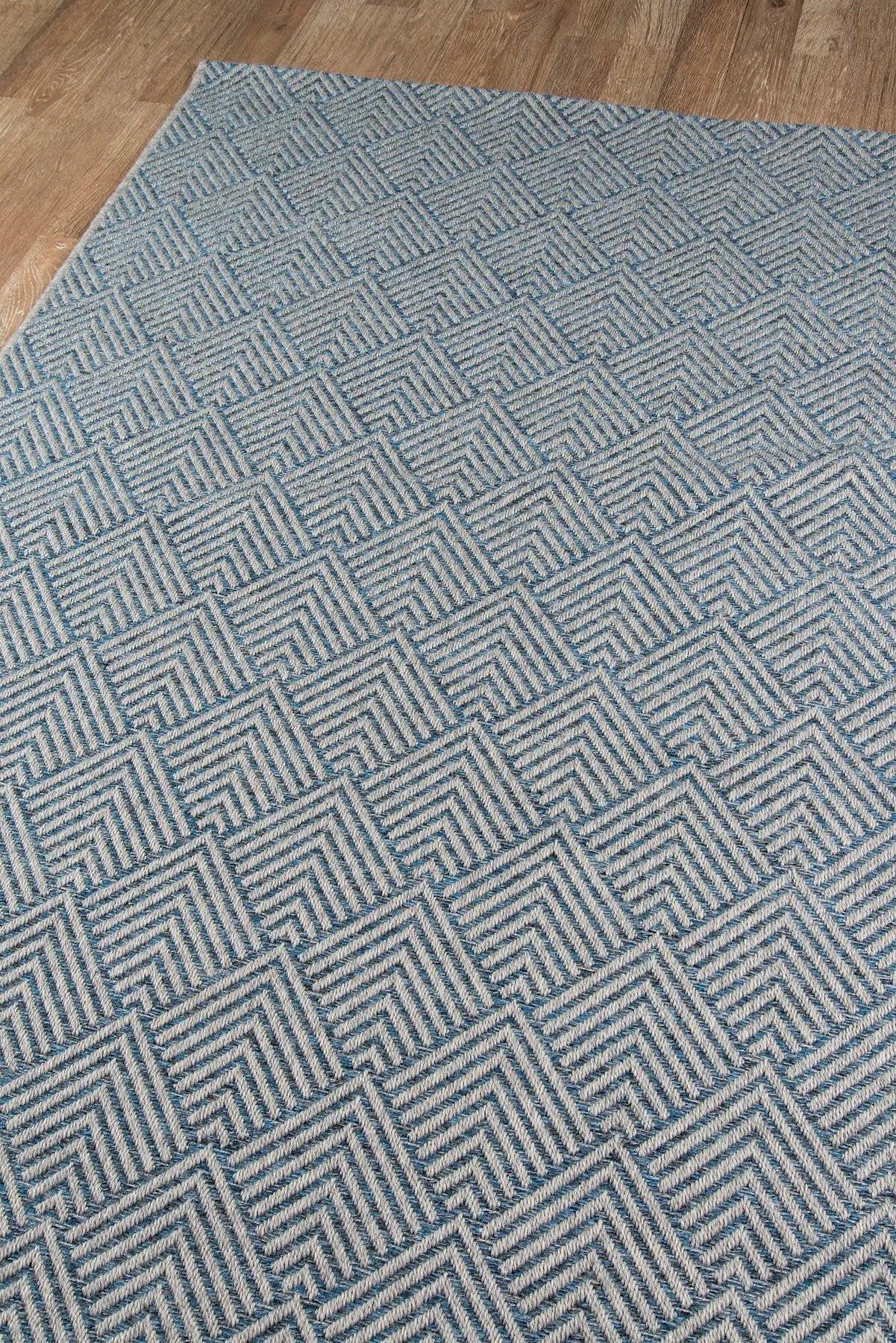 Como COM-3 Blue Area Rug by Momeni