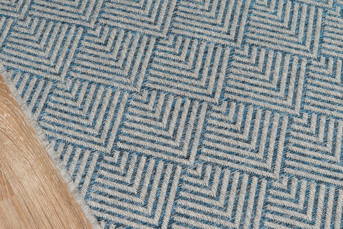 Como COM-3 Blue Area Rug by Momeni